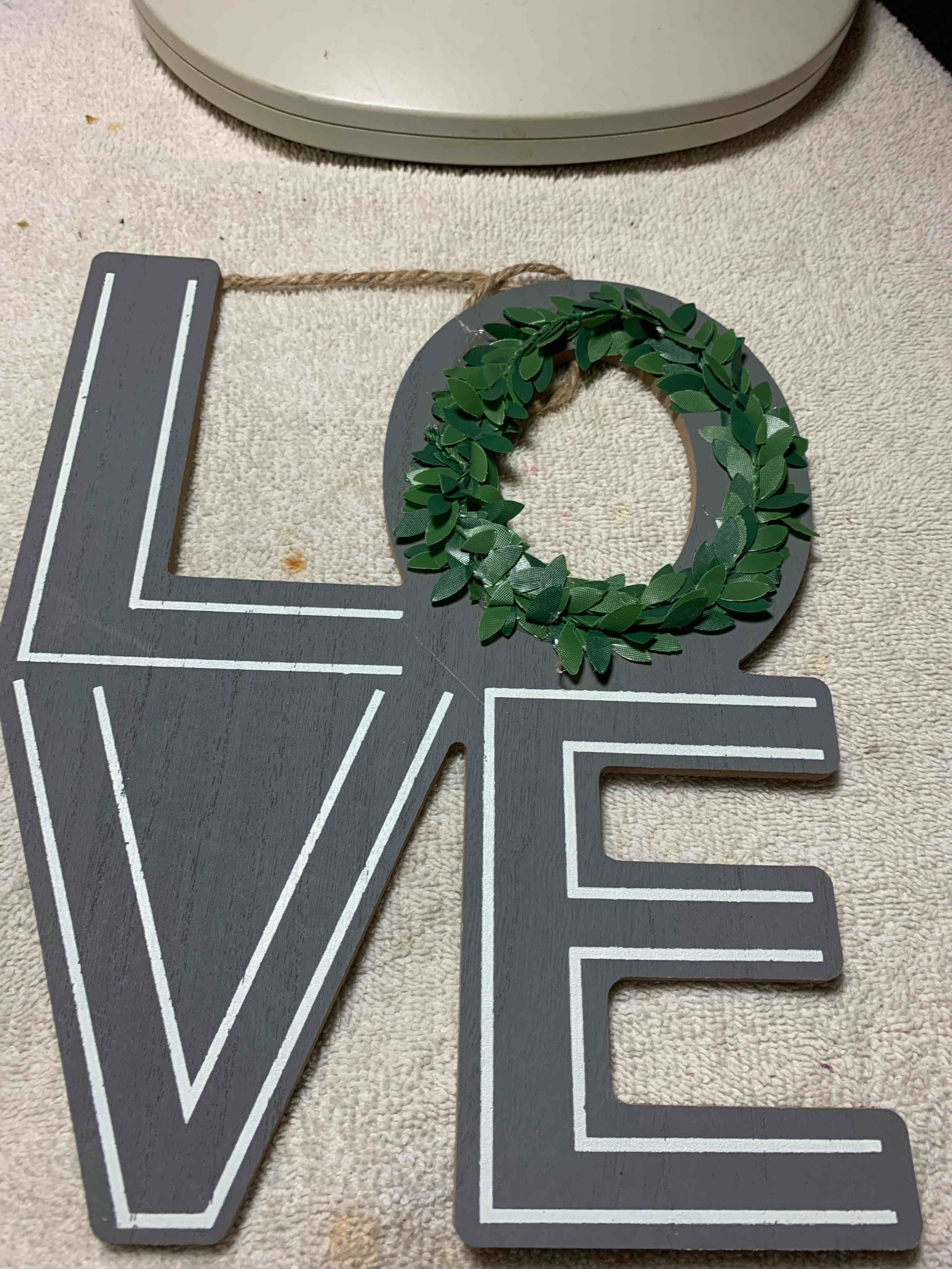 Wooden Sign, 8” X 9”