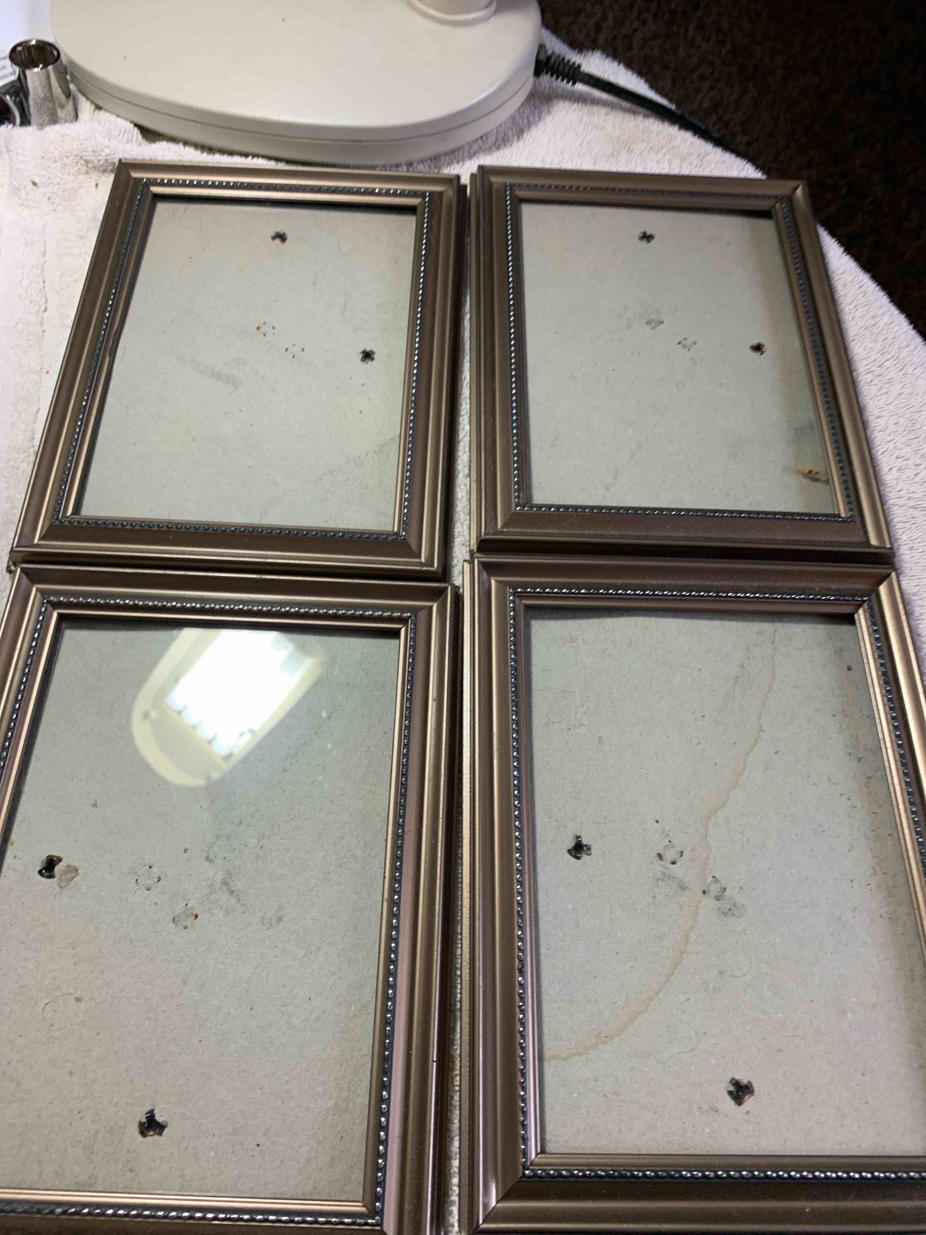 4- Picture Frames, 5” X 7”