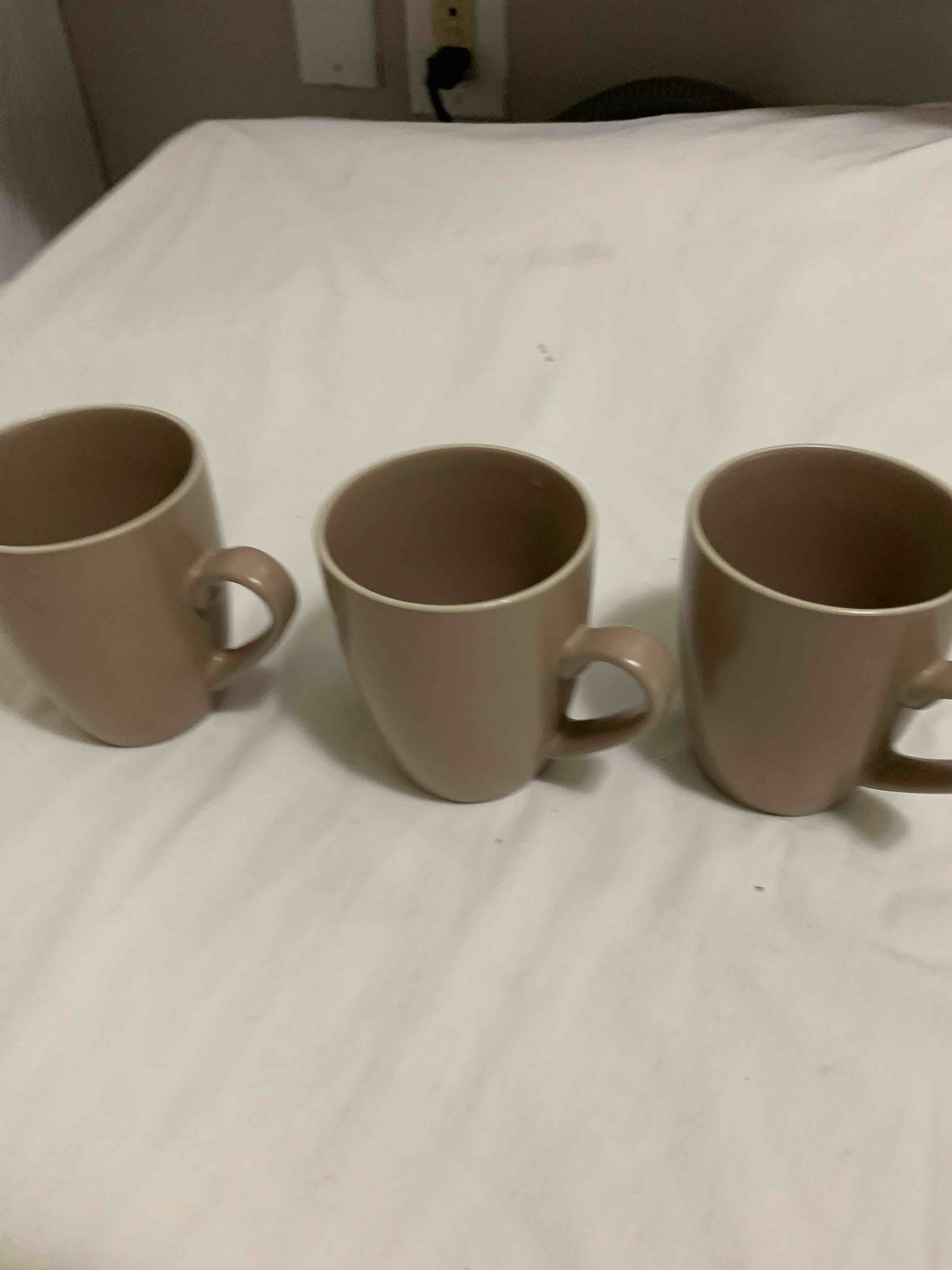 3- Ceramic Coffee Cups