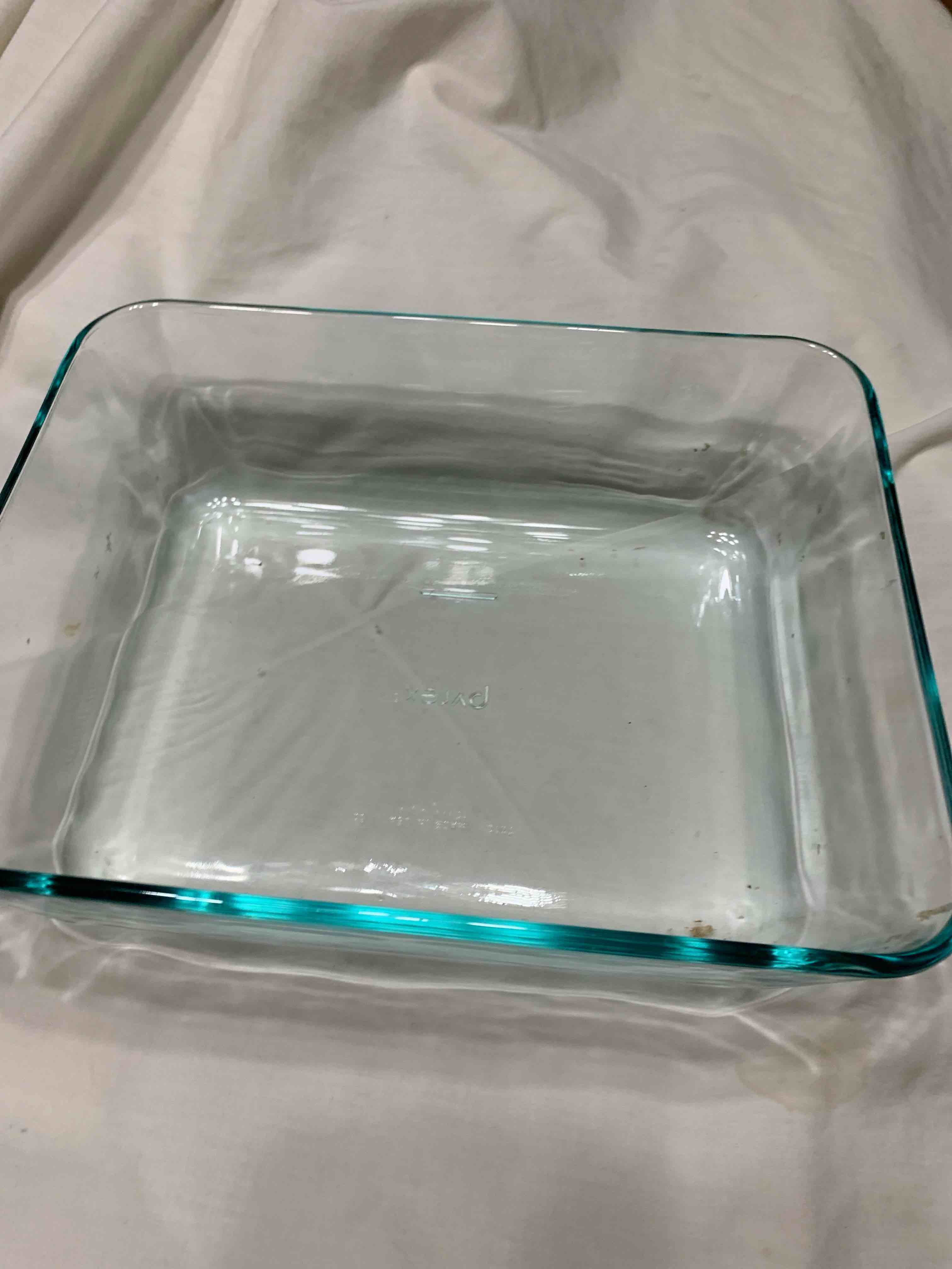 Pyrex Casserole Dish, 8” X 10” X 3”