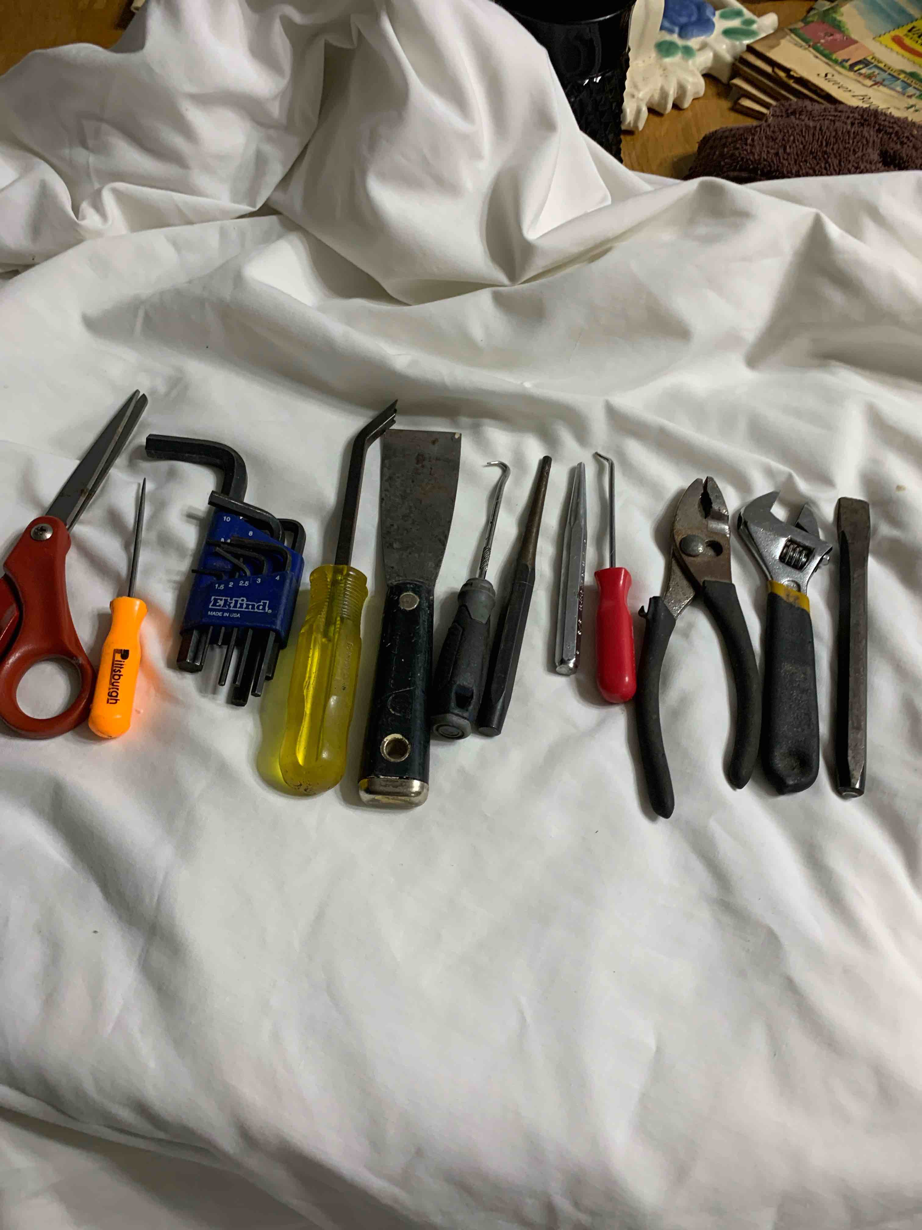 12- Assorted Hand Tools