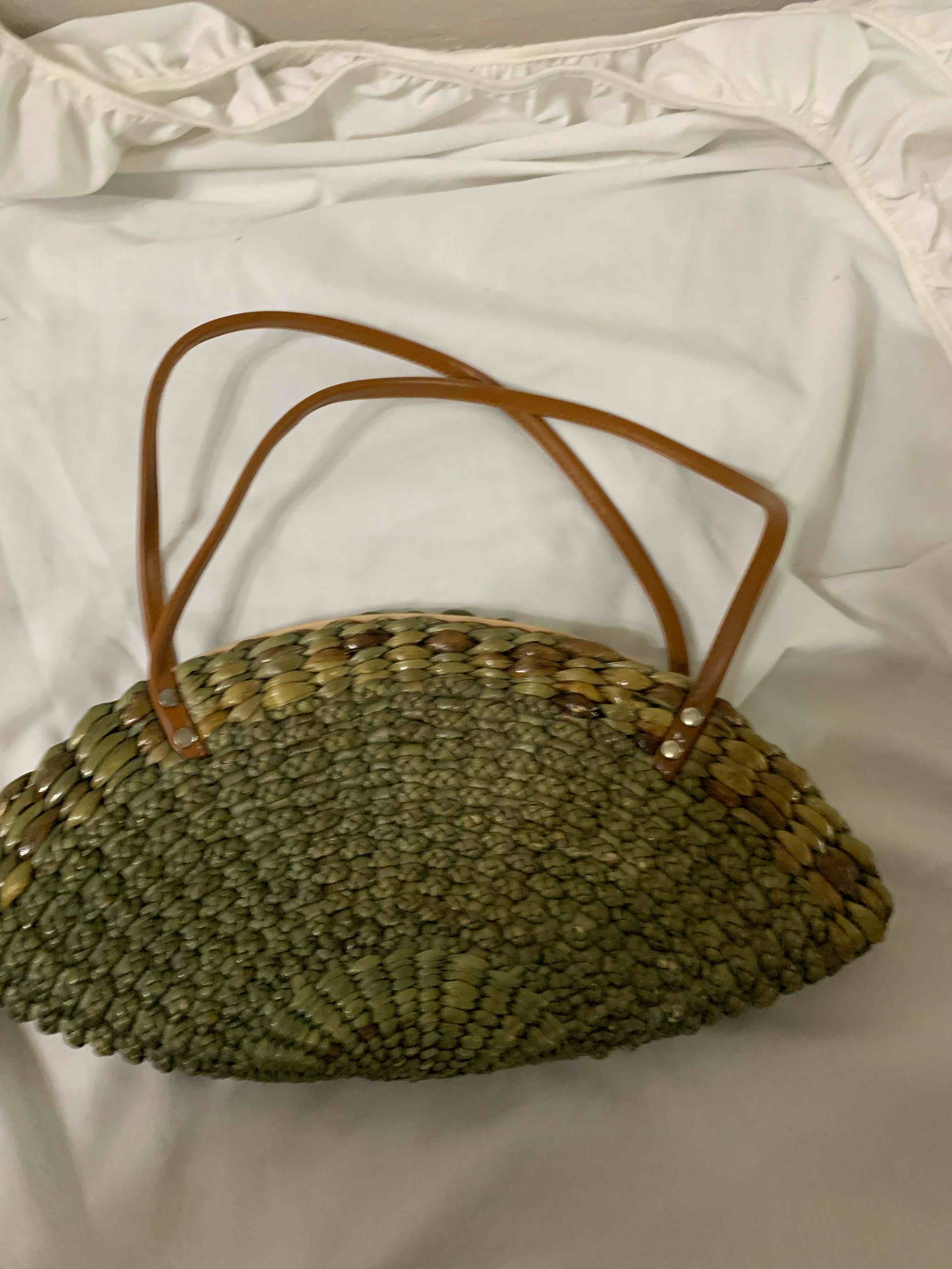 woven purse 