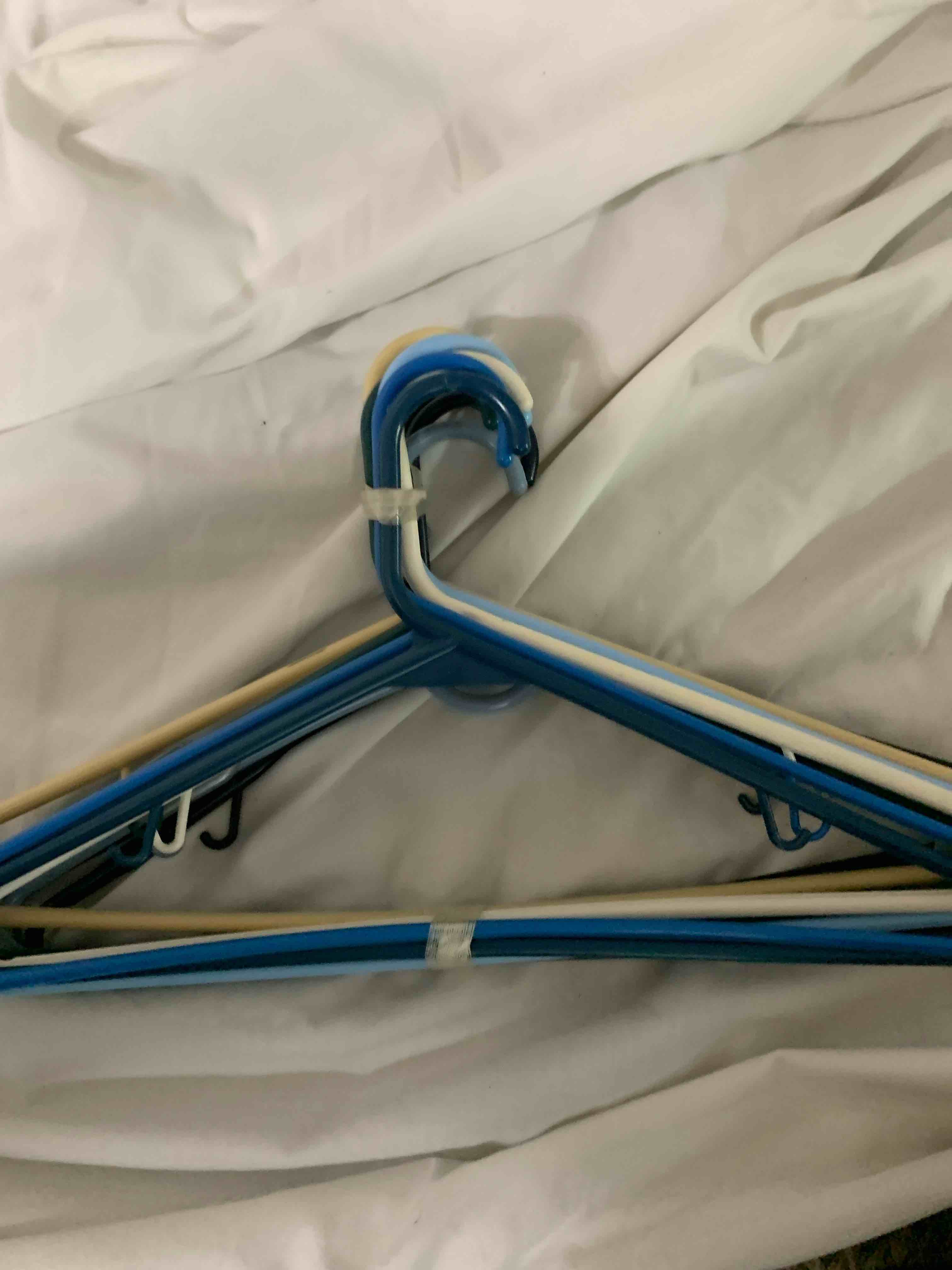 10 Plastic Clothes Hangers