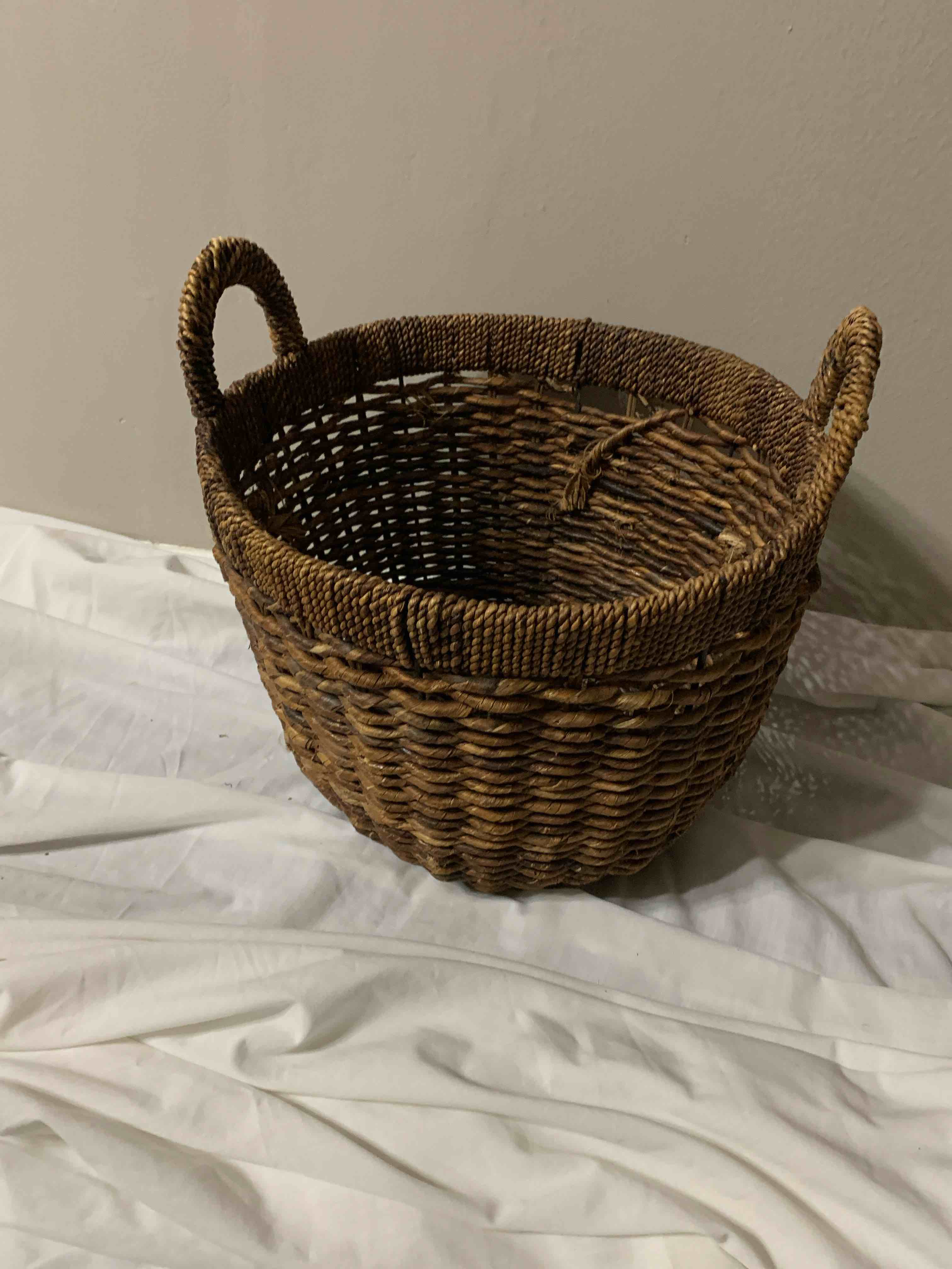 Large Basket, 13”W X 11” H.