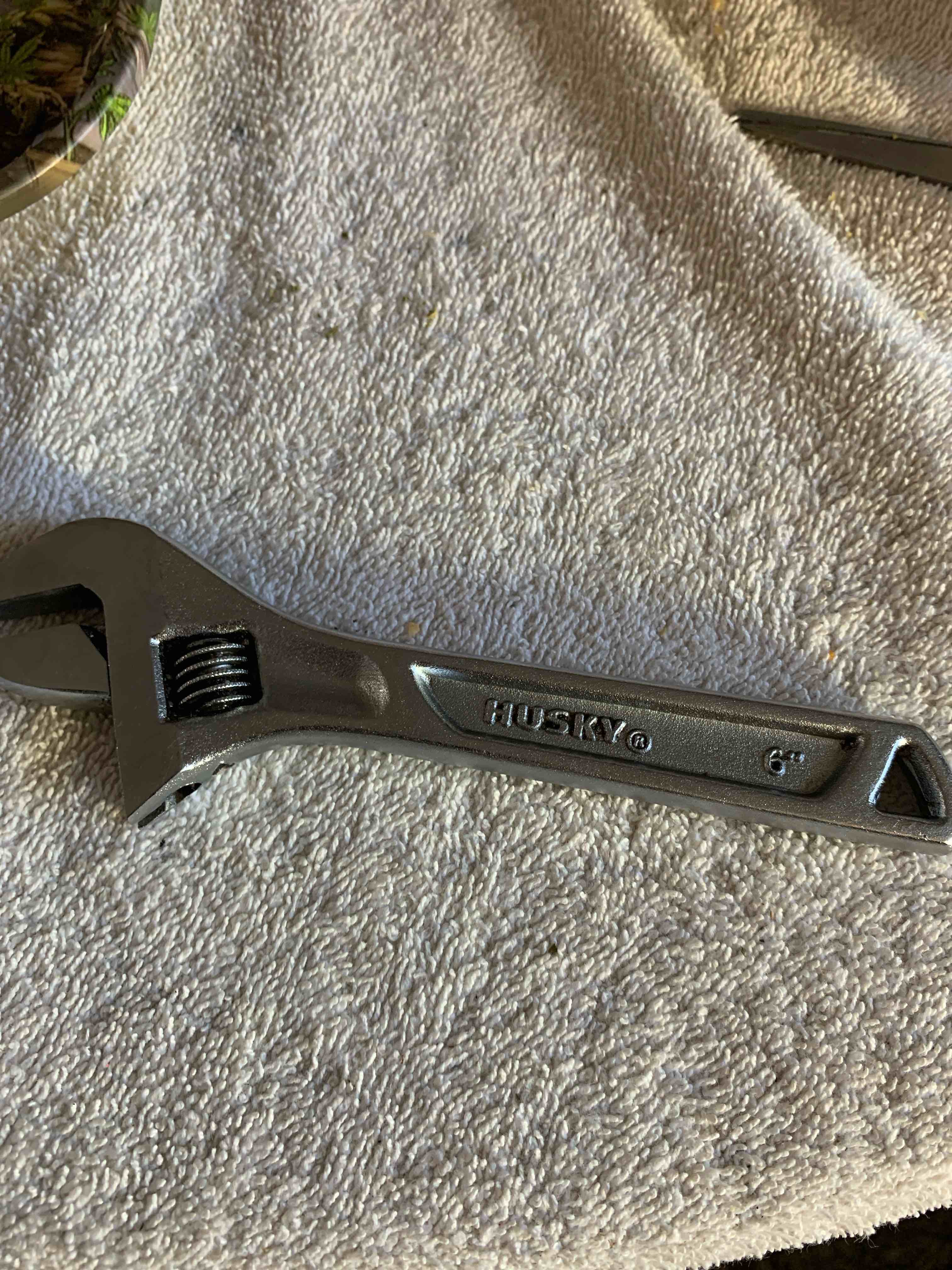 Husky 6” Adjustable Wrench