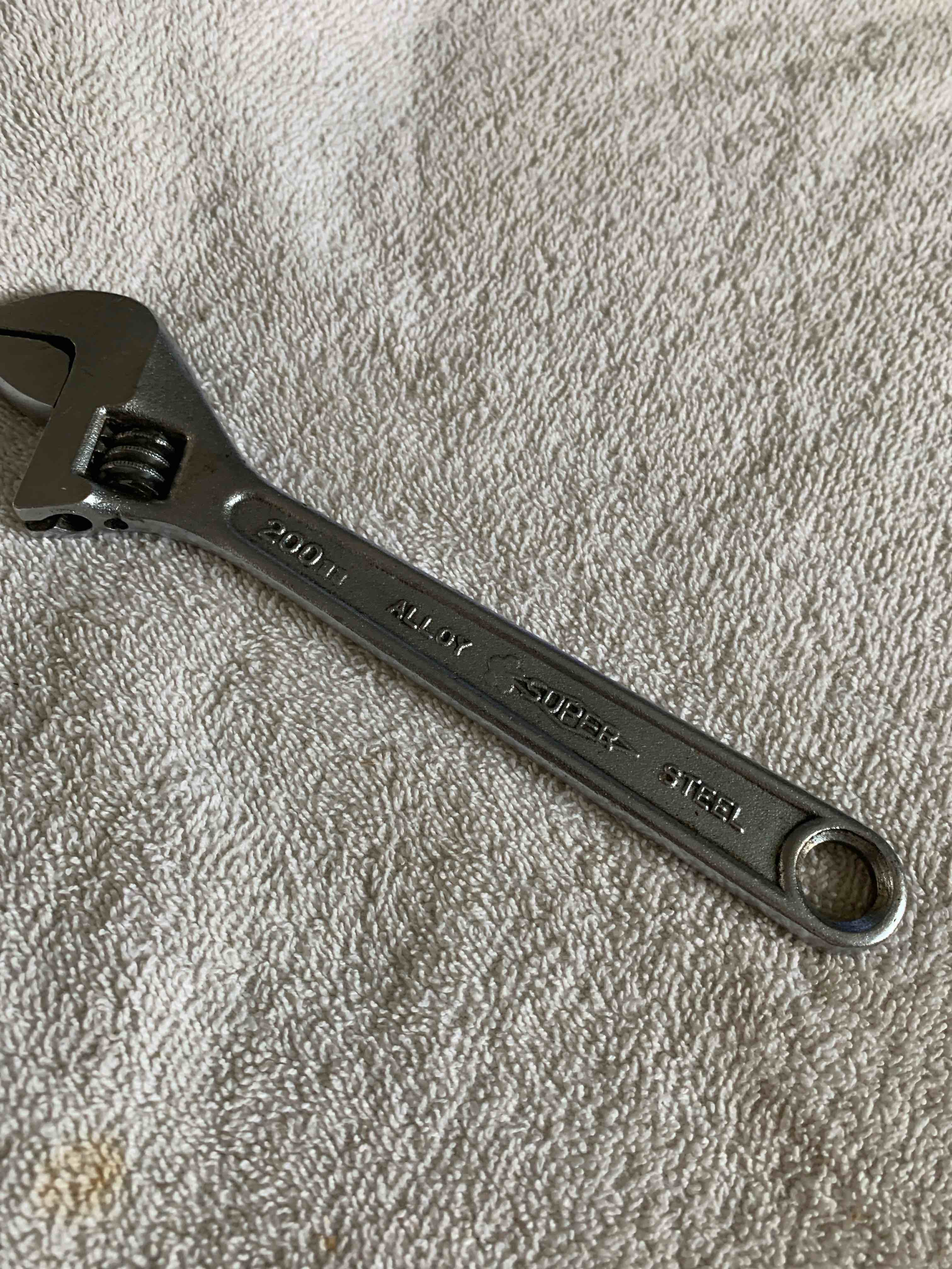 8” Adjustable Wrench