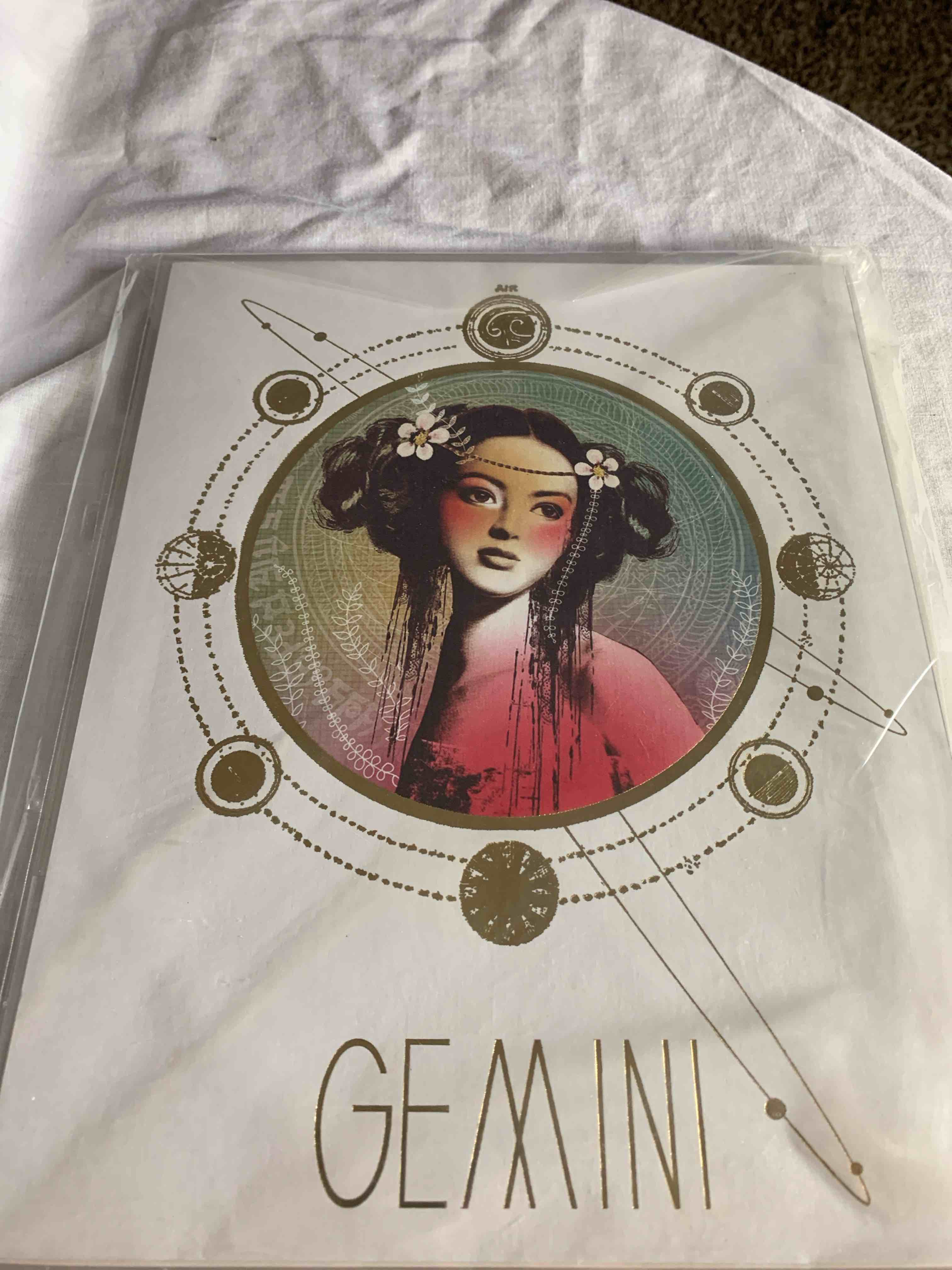 Lot of 6, Gemini, Zodiac Posters, 8” X 10”