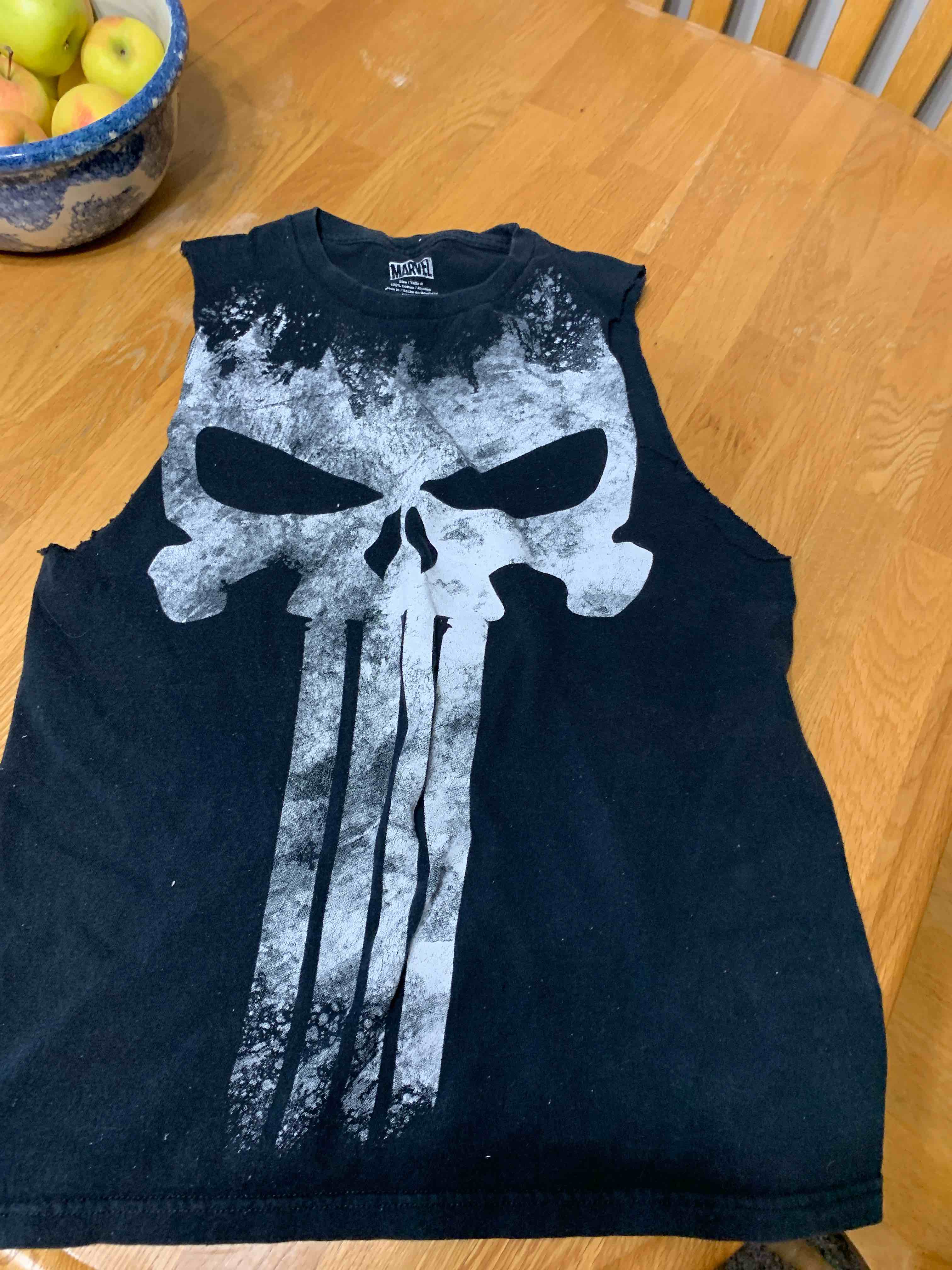 Punisher Sleeveless T-Shirt , Size M