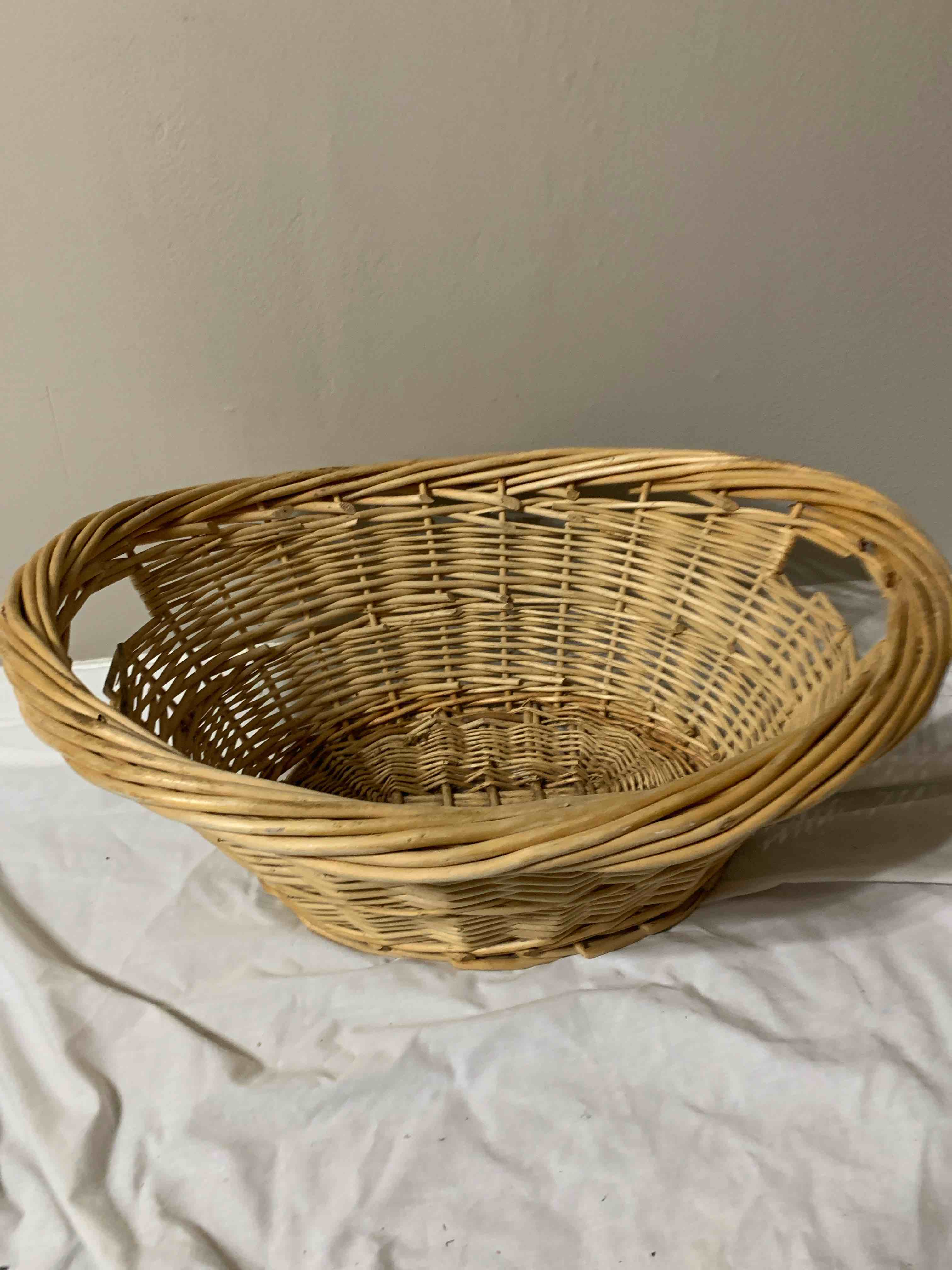 Large Basket, 22” X 17” X 8” H. 