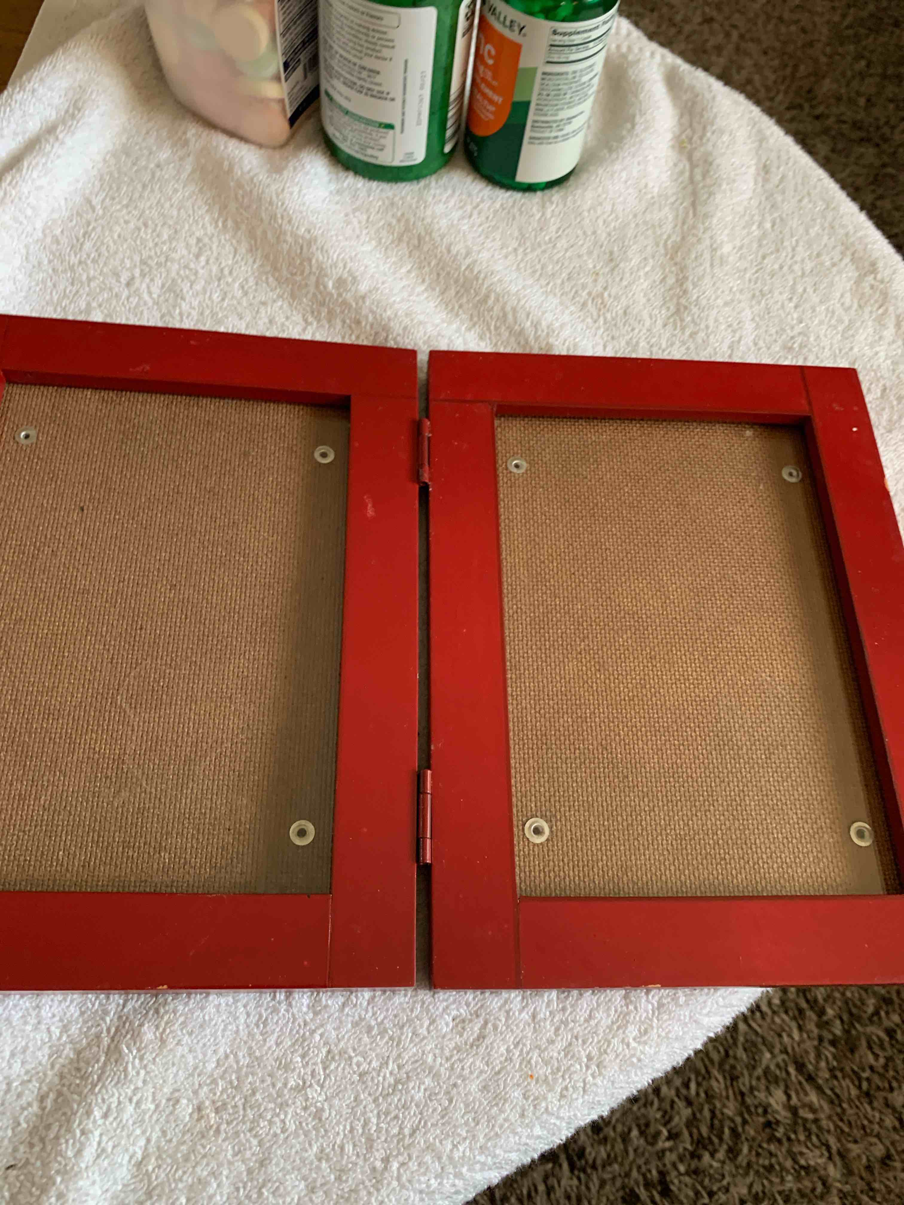 Double Picture Frame , 2-   5” x 7”