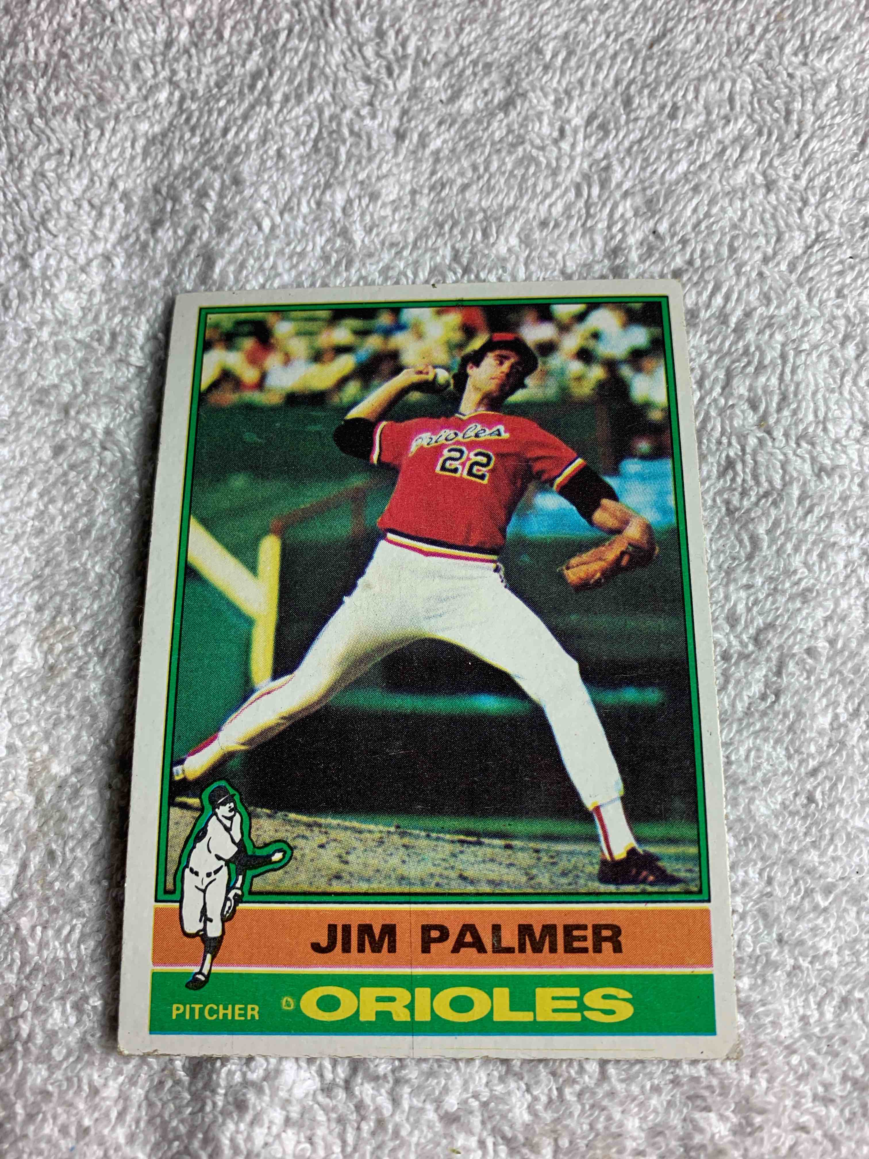 1976 Topps # 450, Jim Palmer