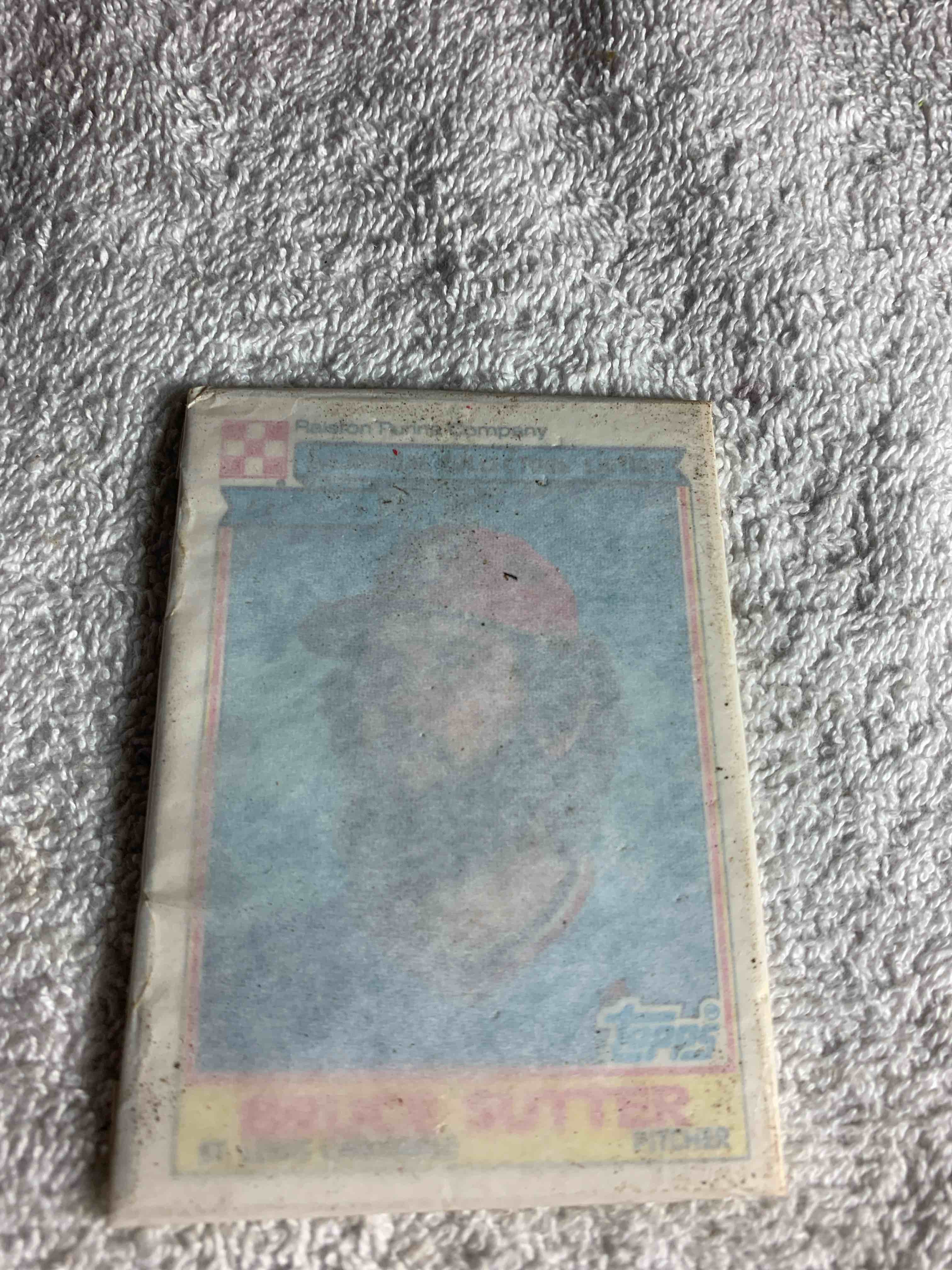 1984 Purina Baseball Cards, Unopened Pack 