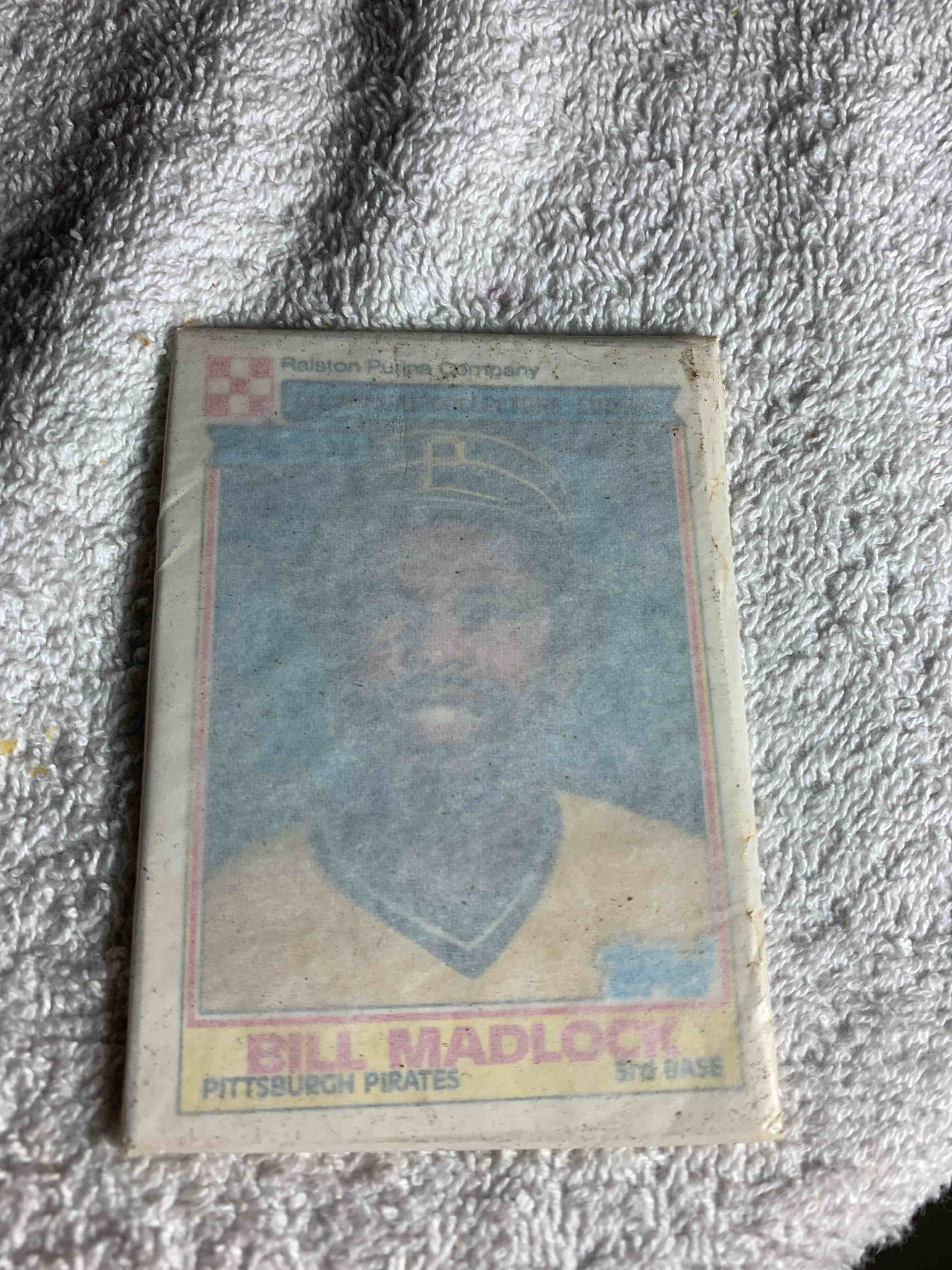 Condition photo showing New/Like New for 1984 Purina Baseball Cards, Unopened Pack 