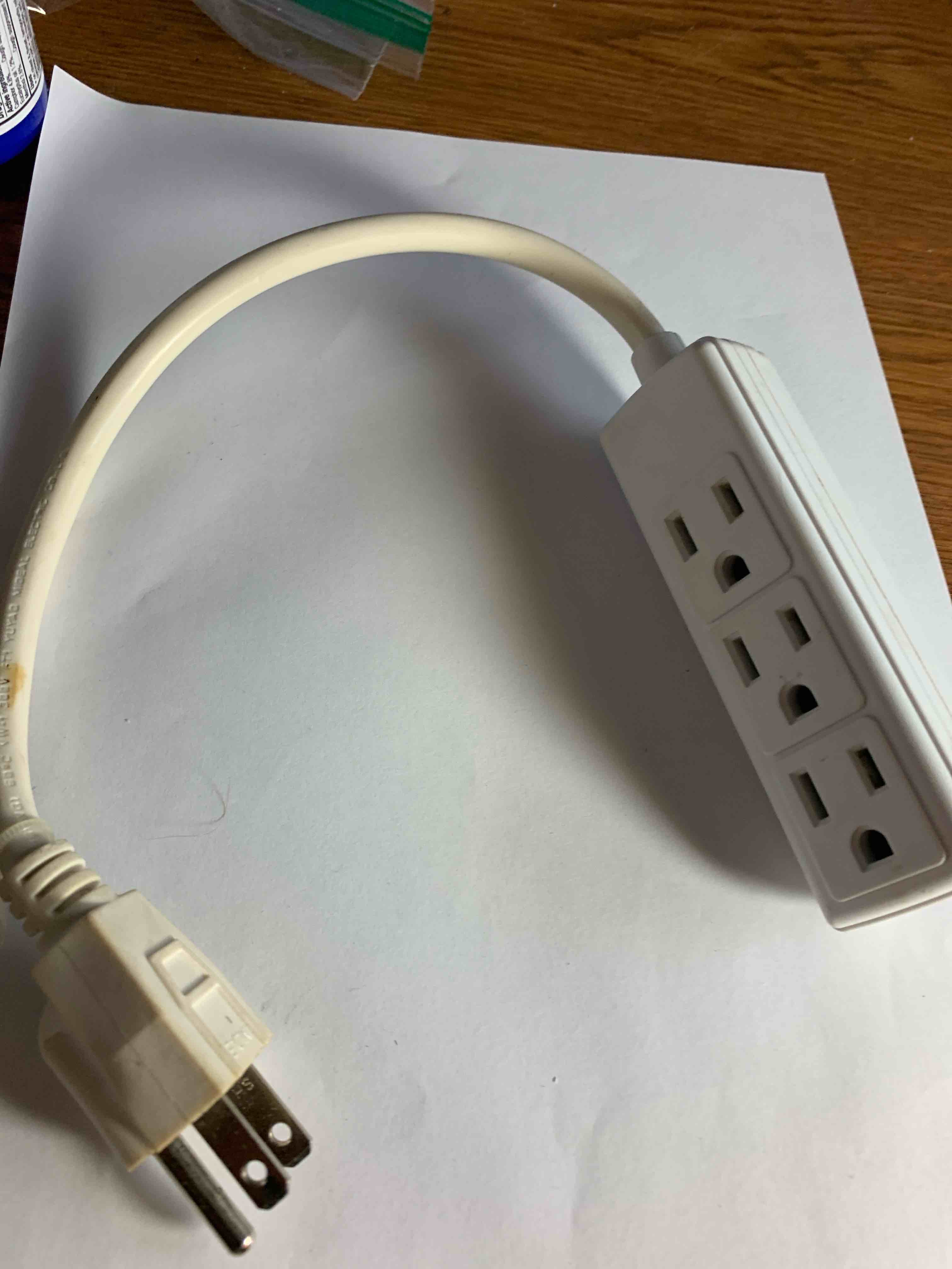 3 Outlet Cord