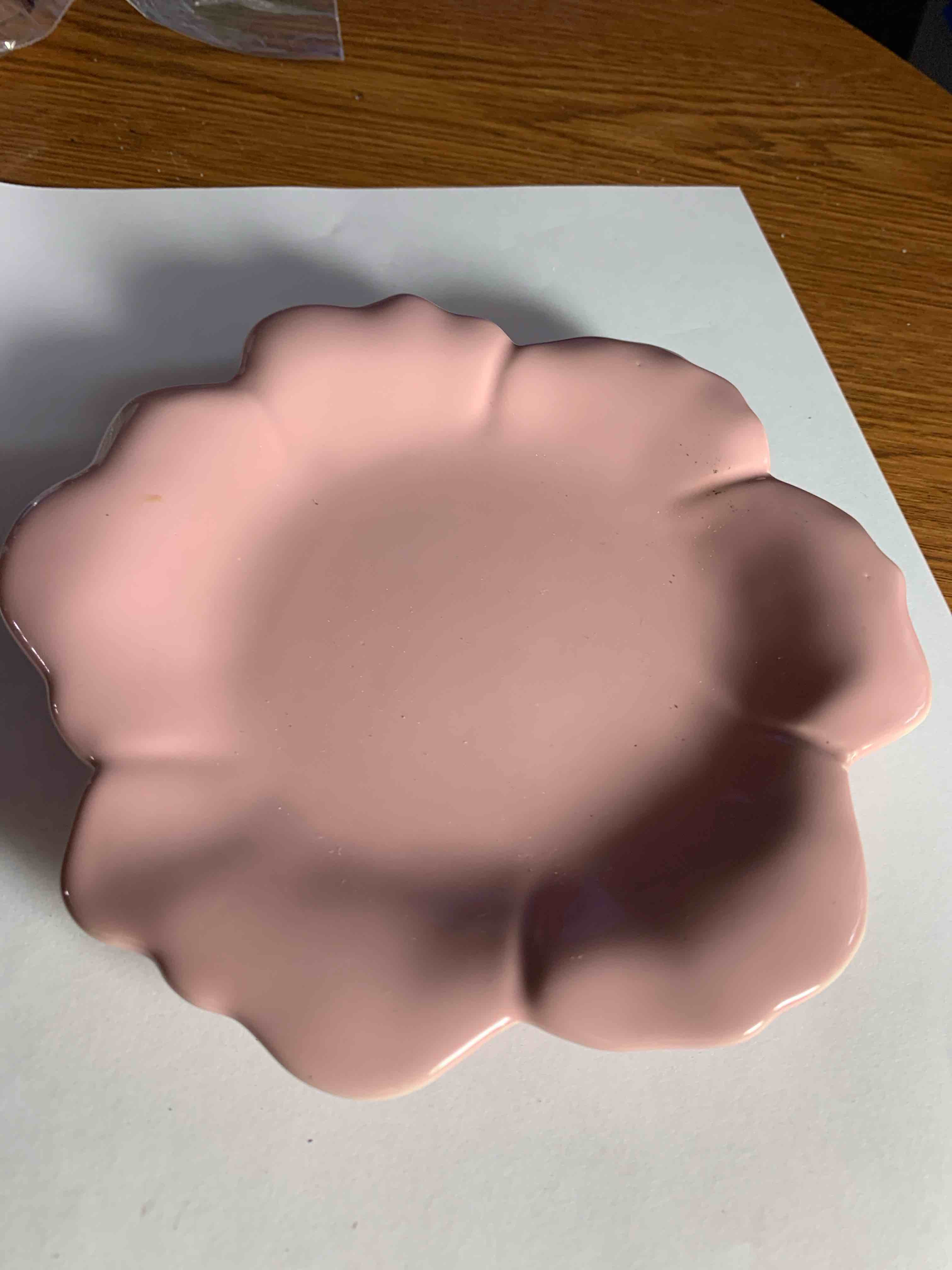 Condition photo showing Good Condition for Pink Candle Dish