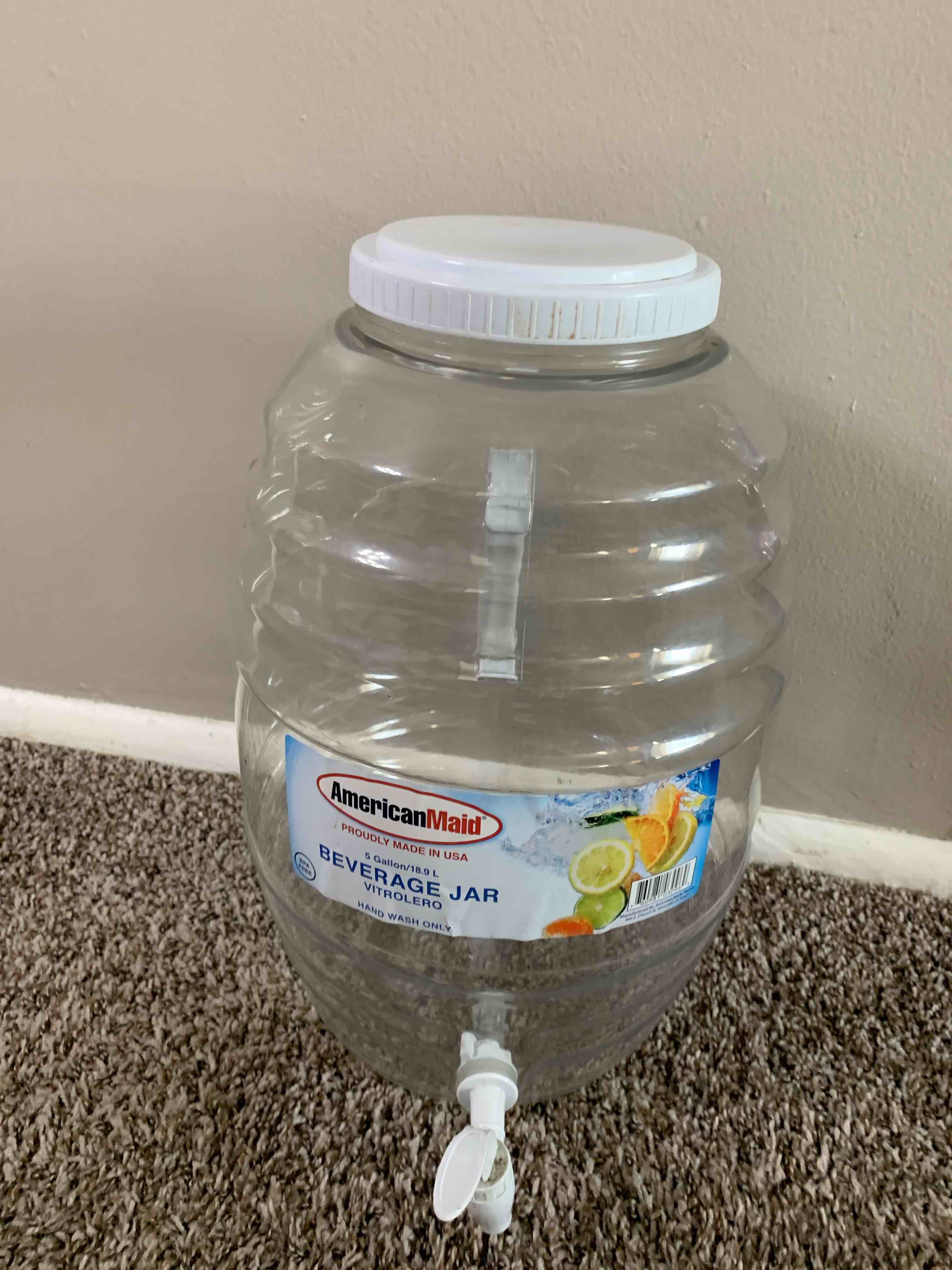 AmericanMade 5 Gallon Beverage Jar