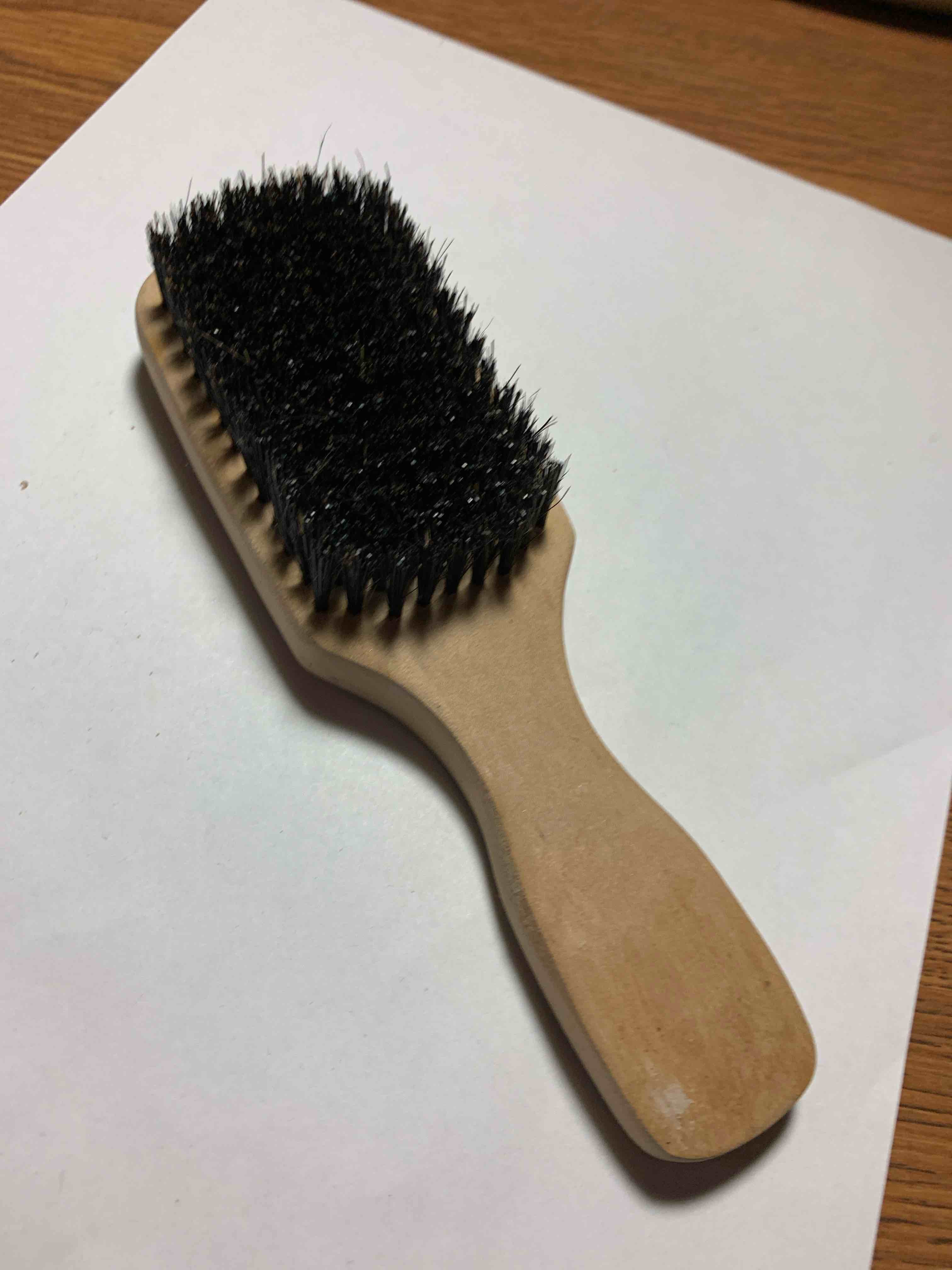 Wood Handled Clothing Brush 