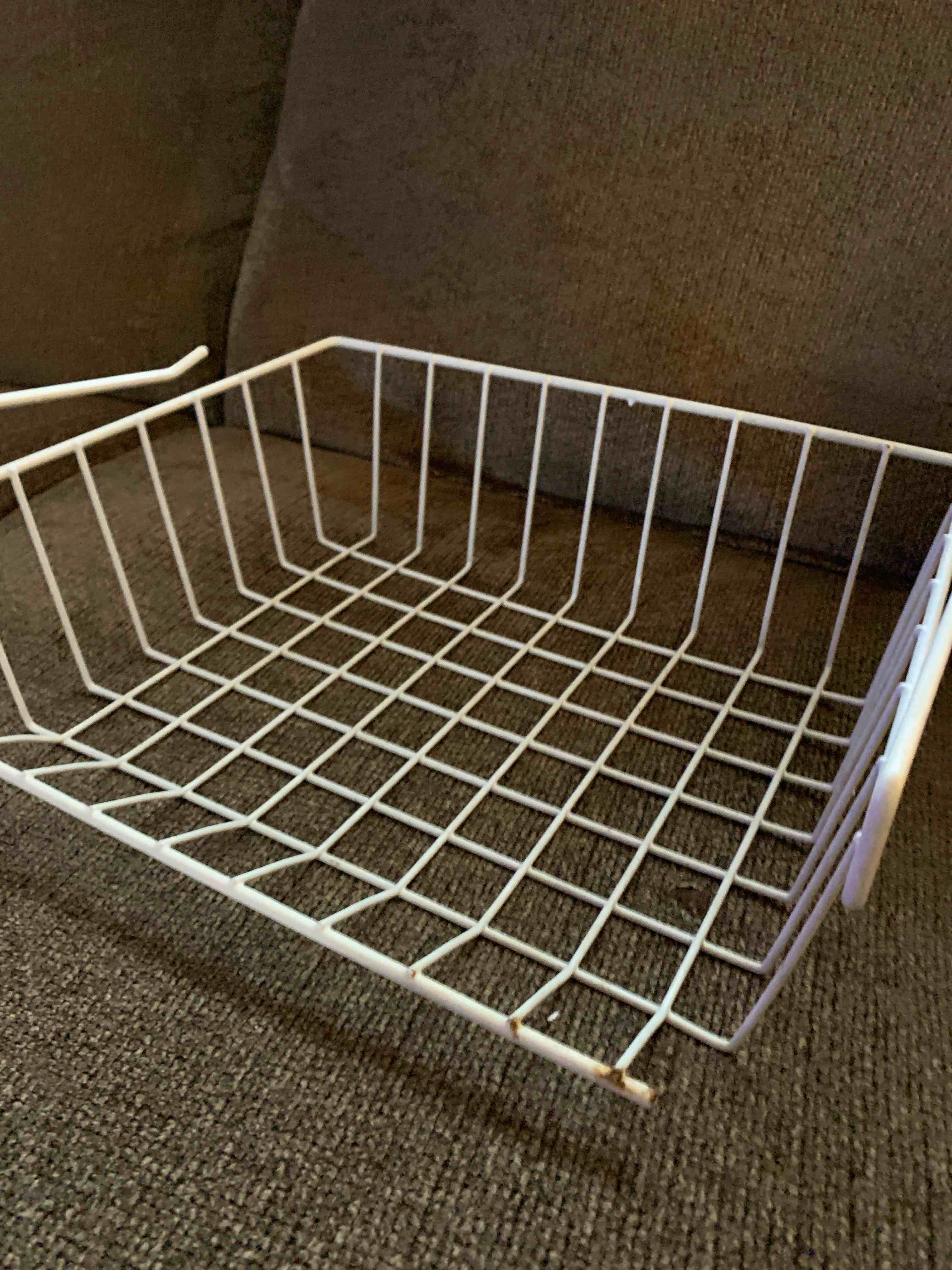 metal wire basket, 9” x 12” x 4-1/2” 