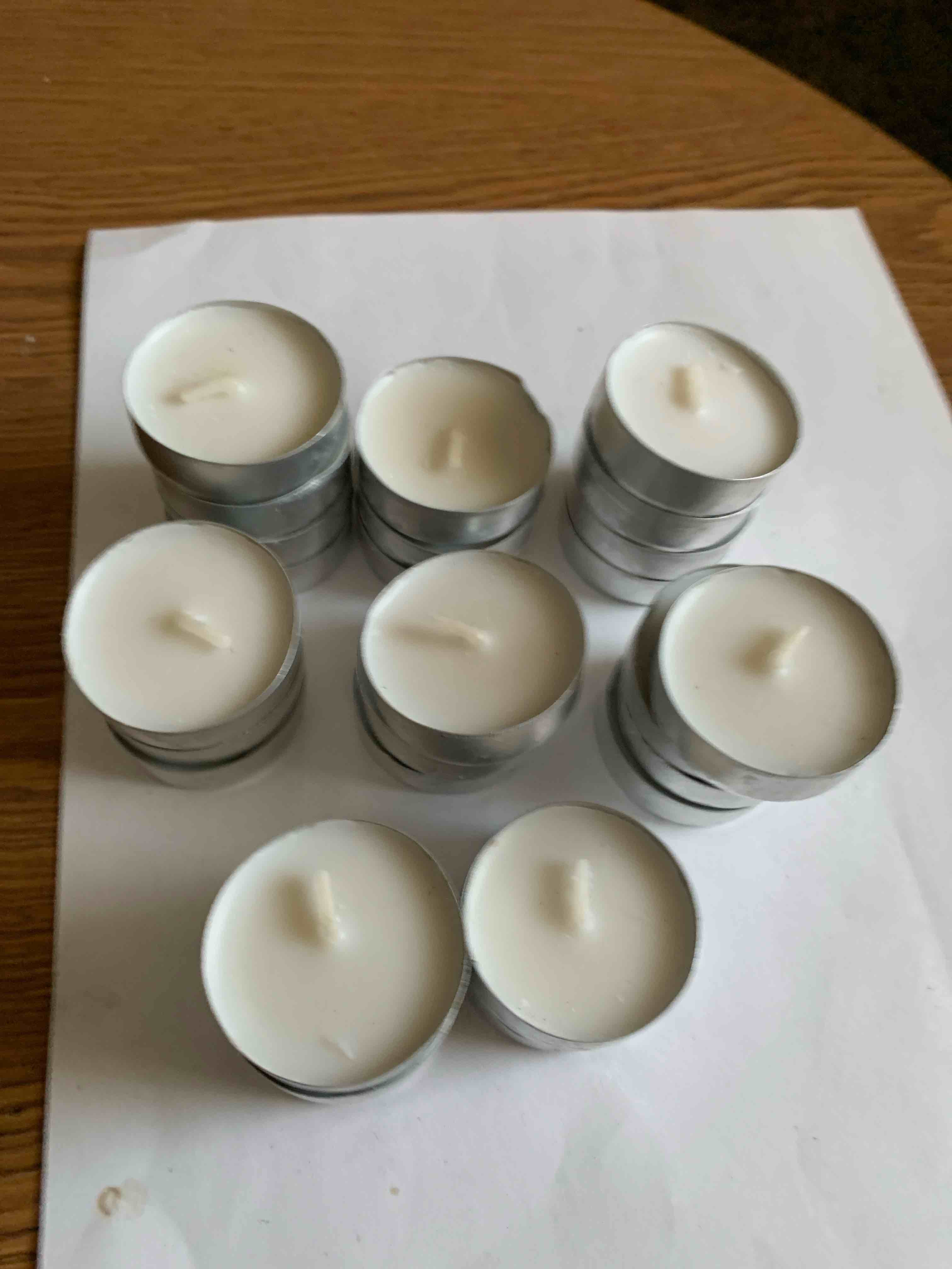 lot of 26 new tea candles 
