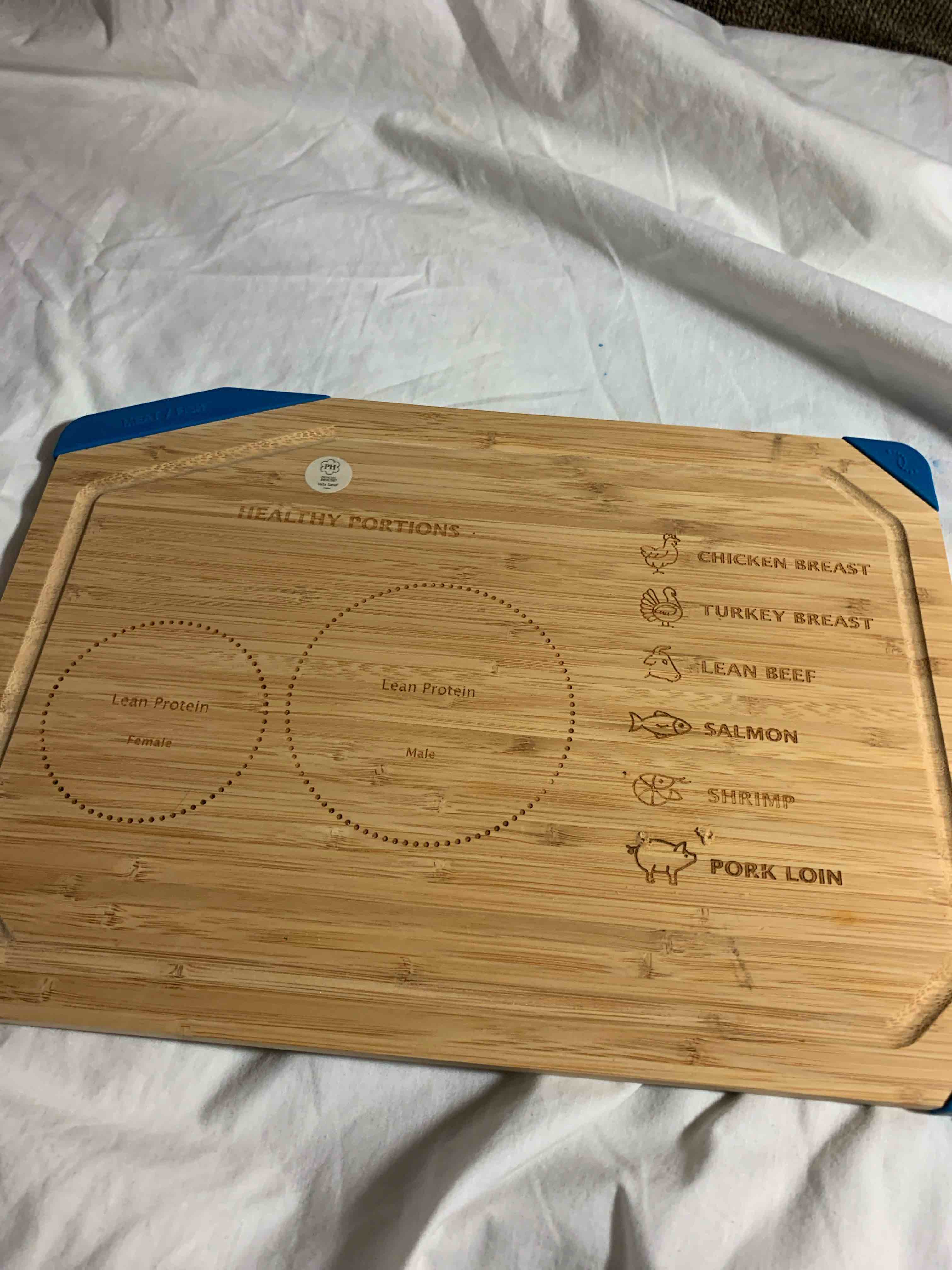 wood cutting board, 10” x 14”