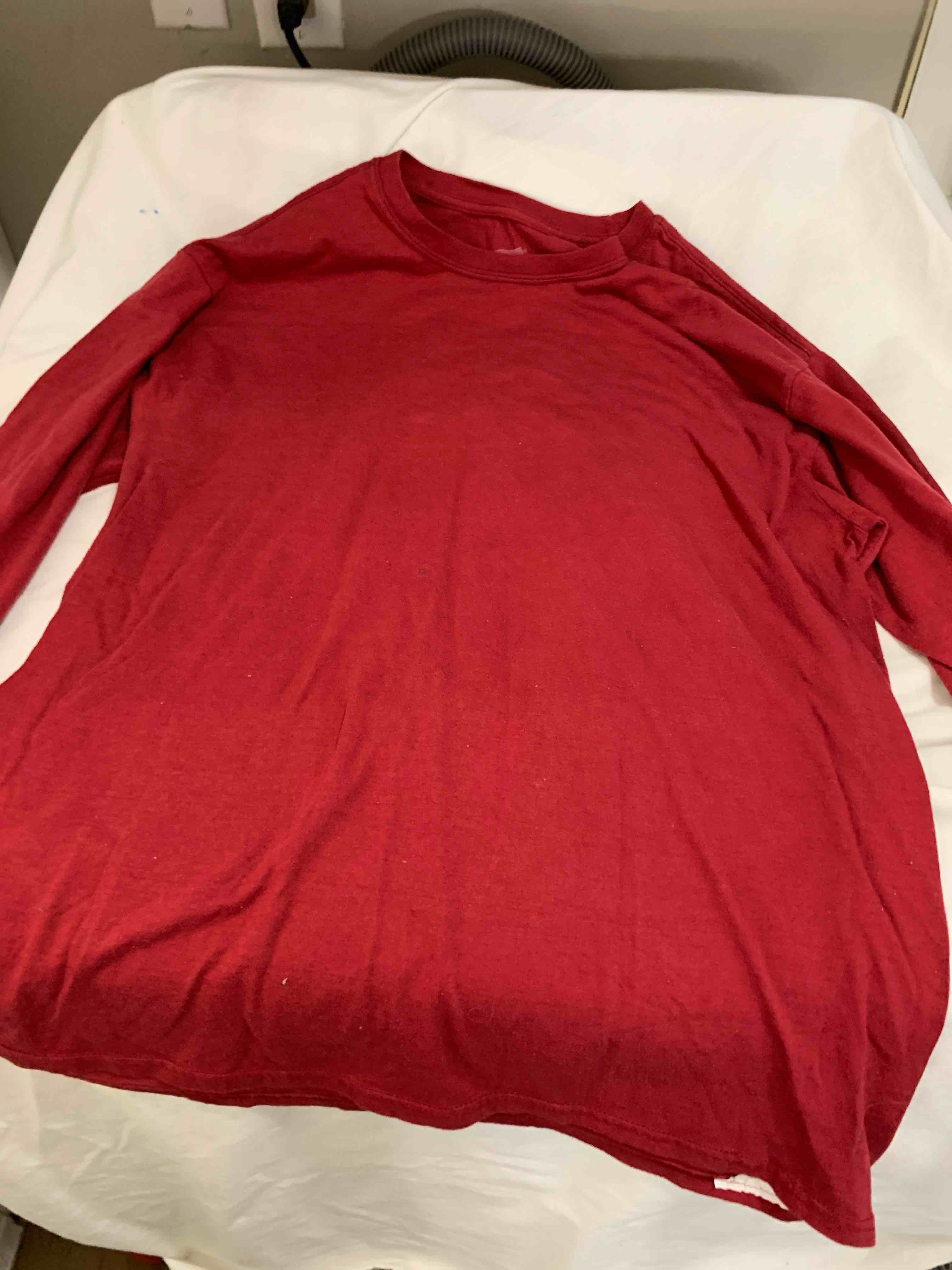 Hanes Long Sleeve T-Shirt, Size M