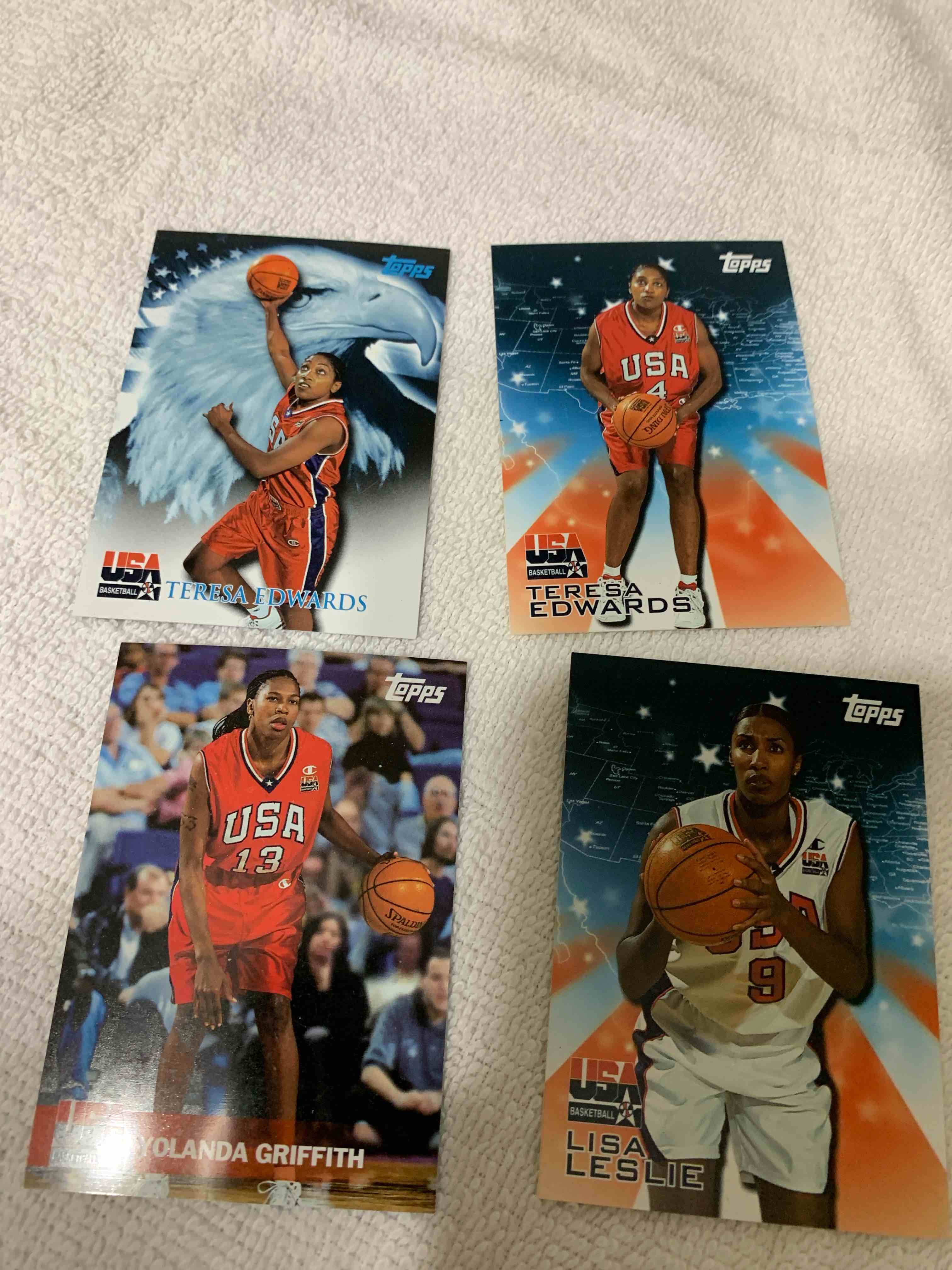 2000 Topps USA Basketball, WNBA, 4 - Cards