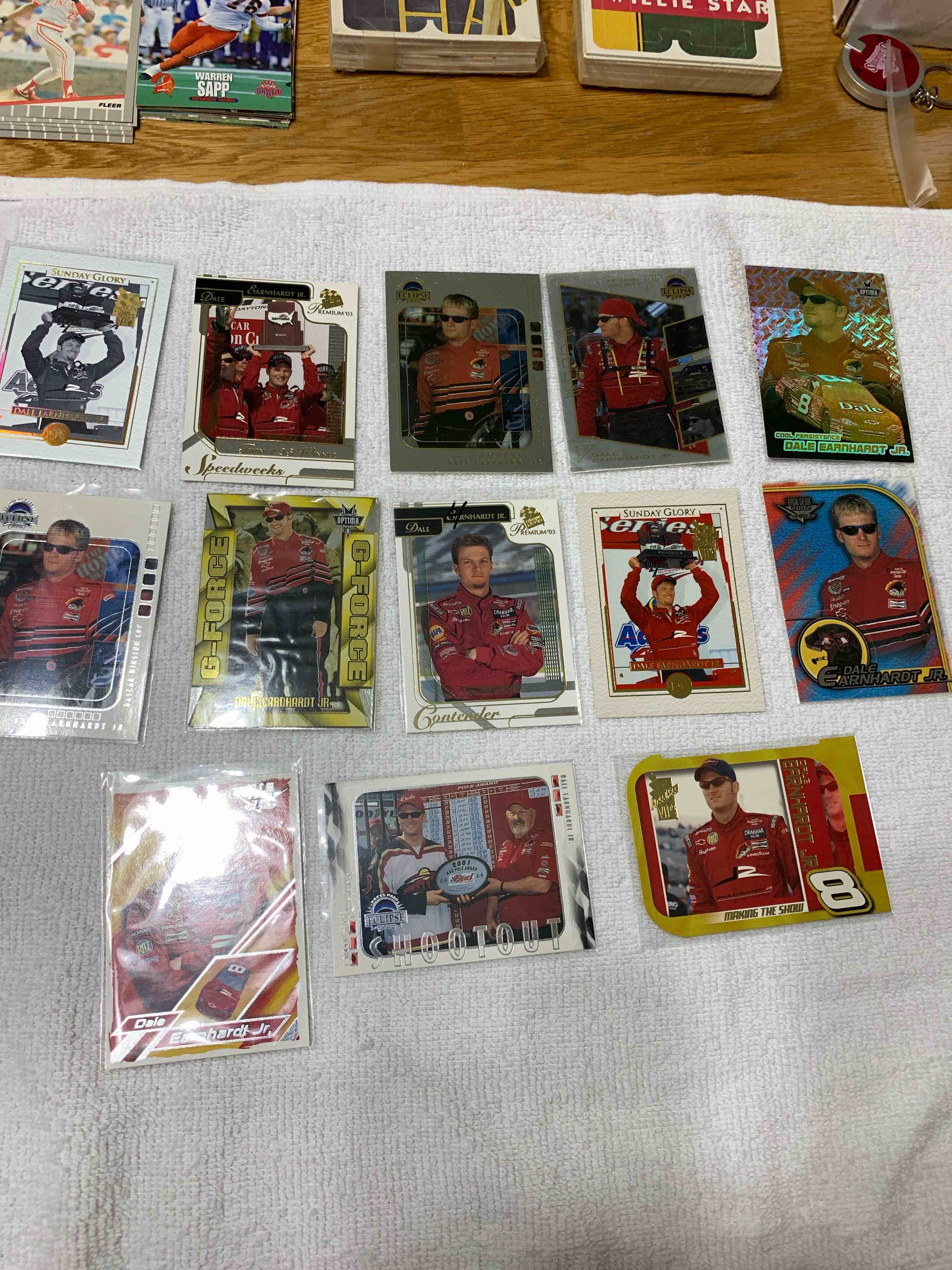 Lot of 13 - Dale Earnhardt Jr. Racing Cards