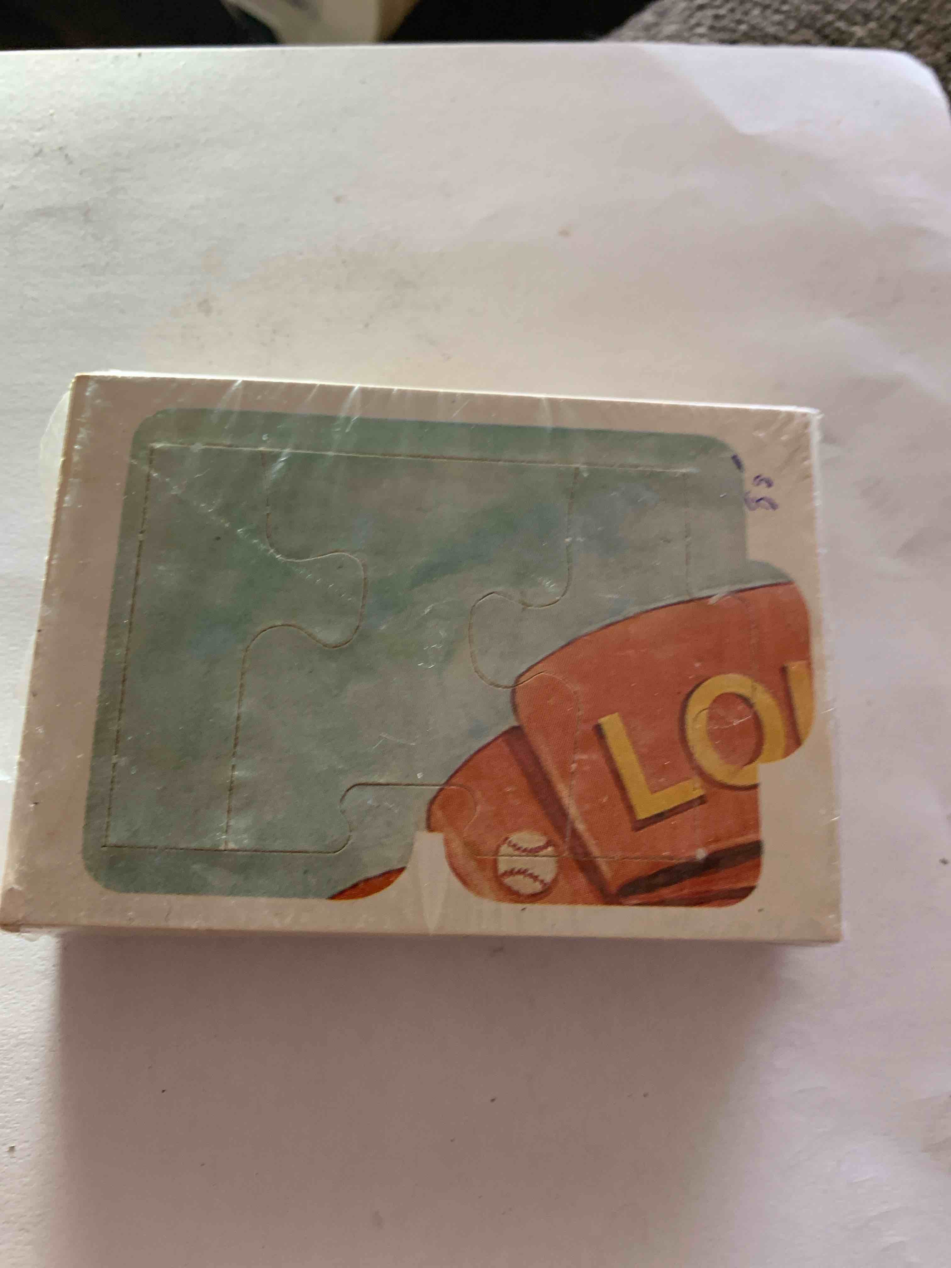 1983 Donruss, Lou Gehrig Puzzle