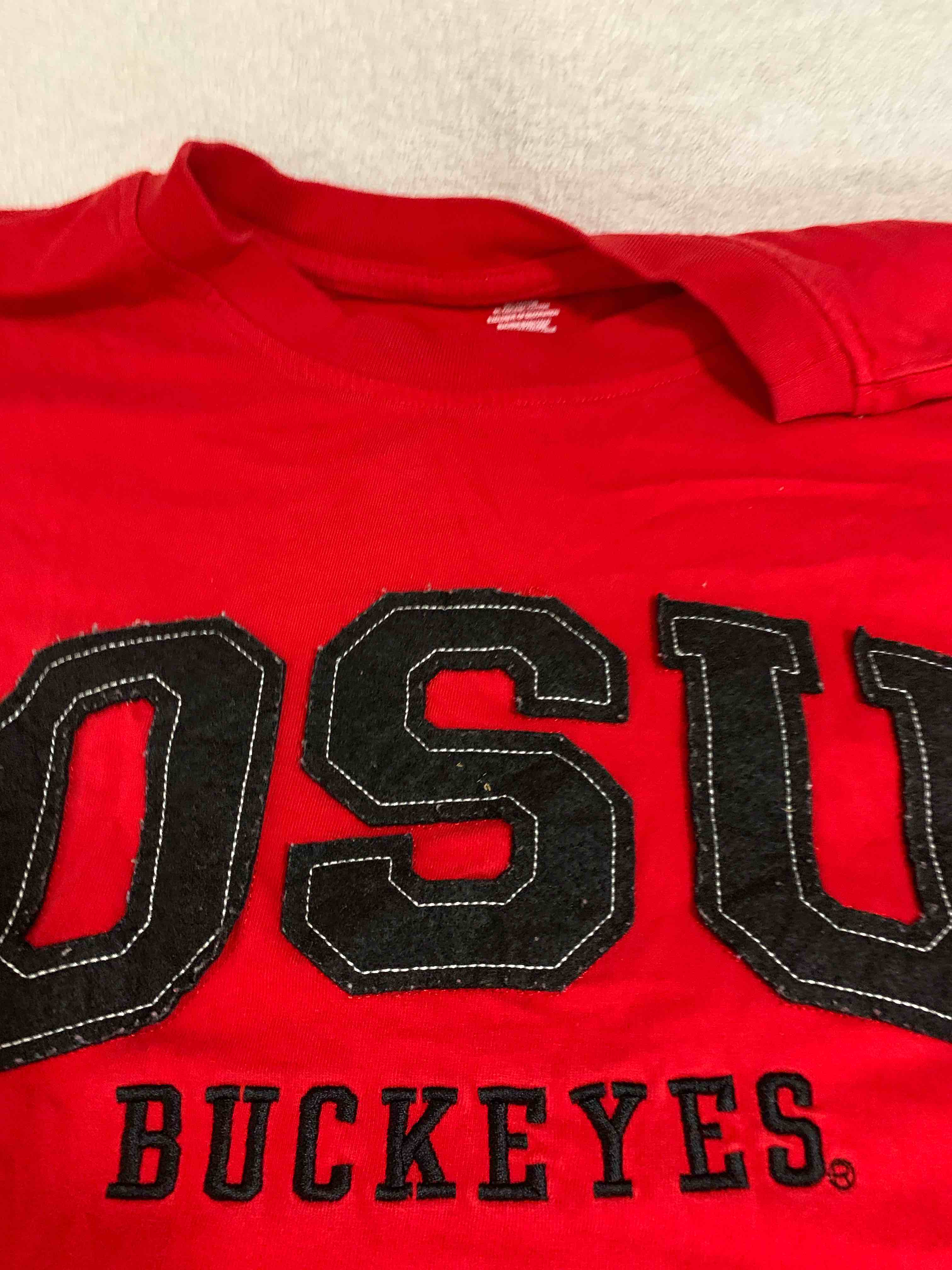 Condition photo showing Good Condition for OSU Buckeyes, Tee Shirt, XL