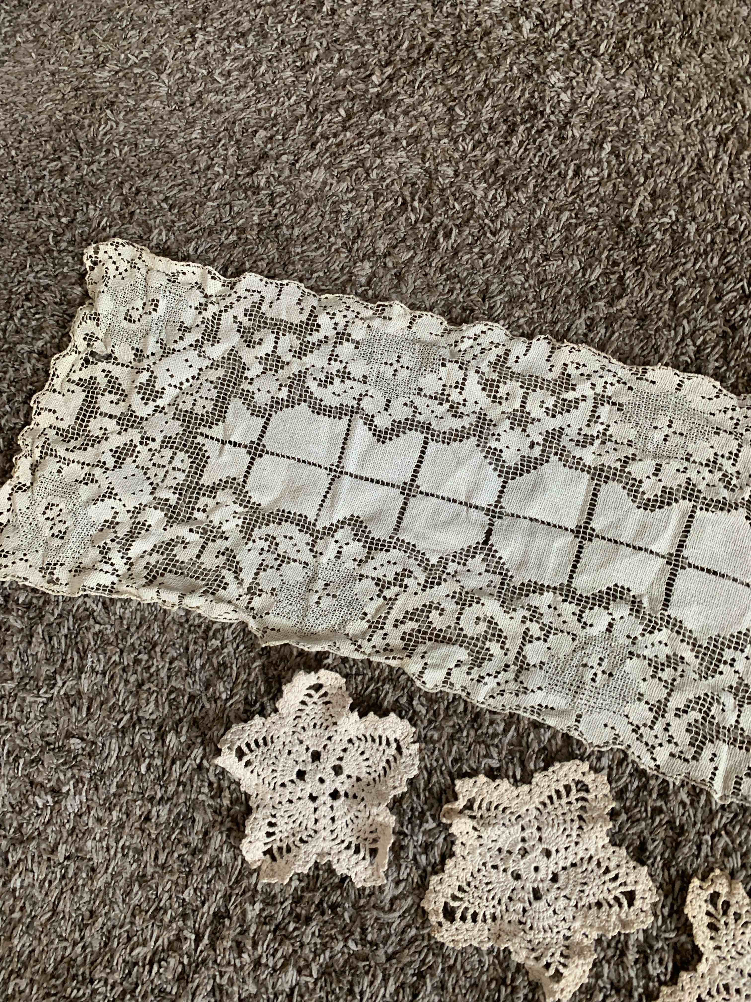 Condition photo showing As Is for Vintage Handmade Needlework 