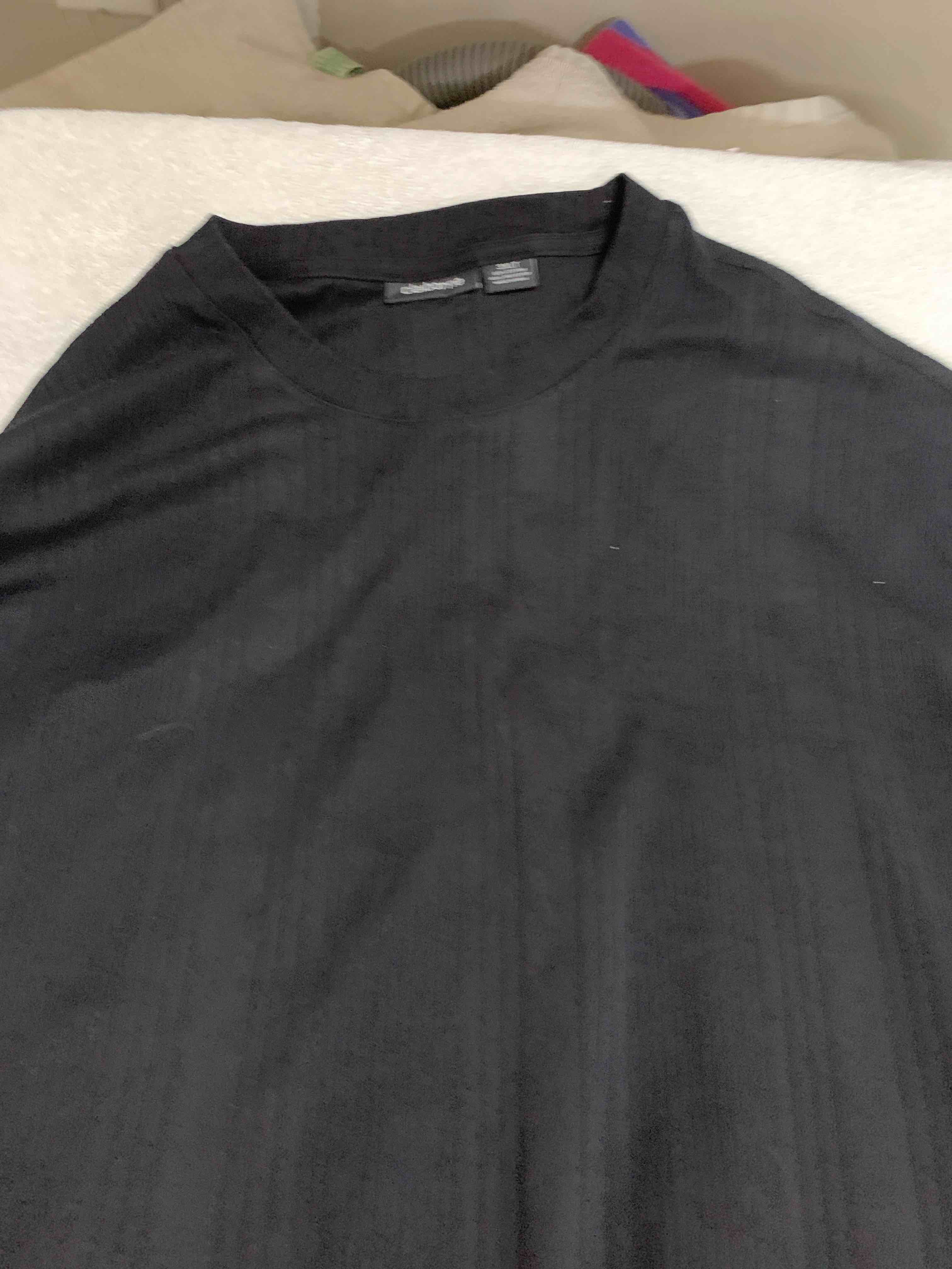 Condition photo showing Good Condition for Black Short Sleeve Shirt, Size 3XLT