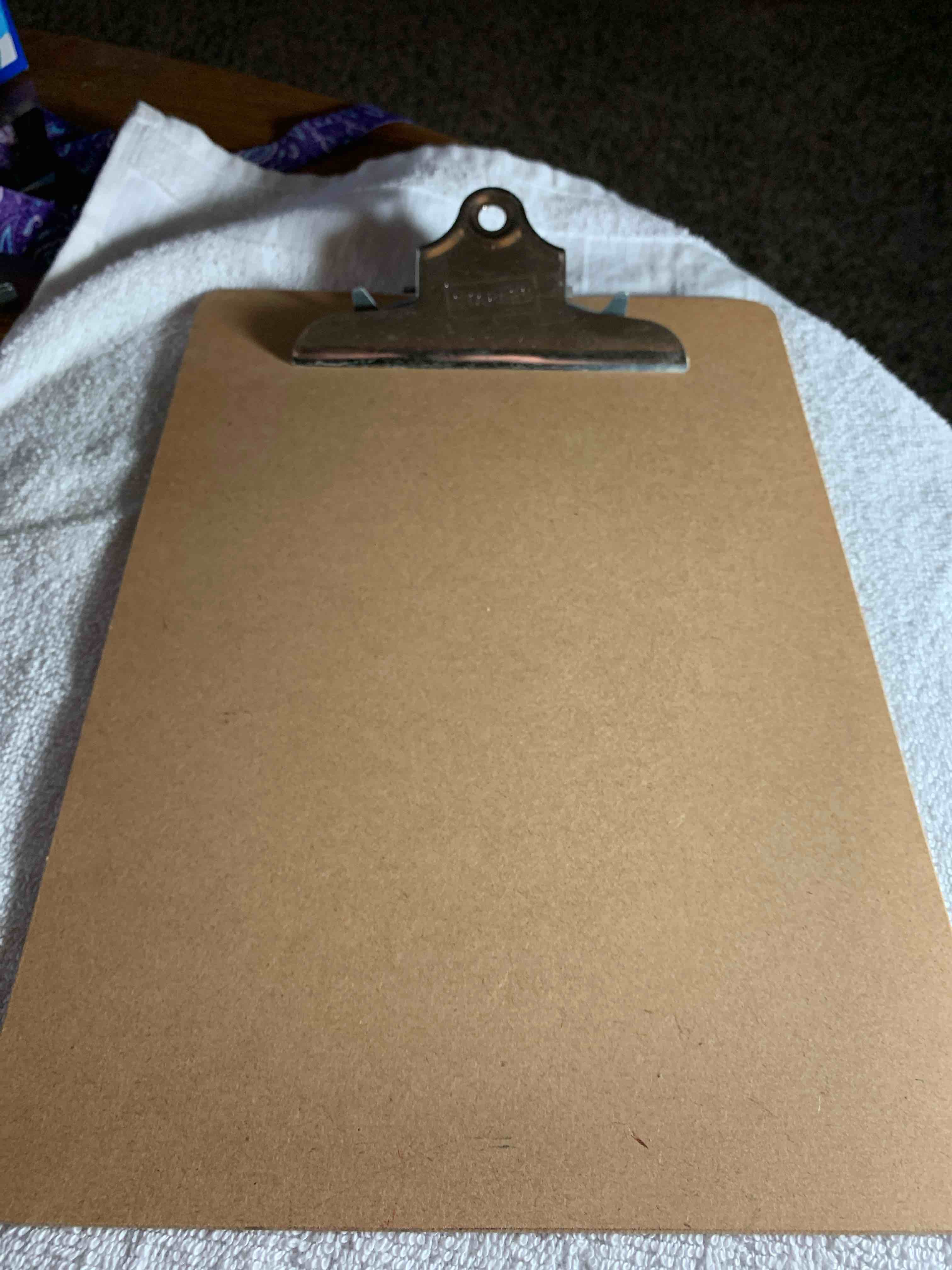 Condition photo showing New/Like New for Wooden Clipboard 