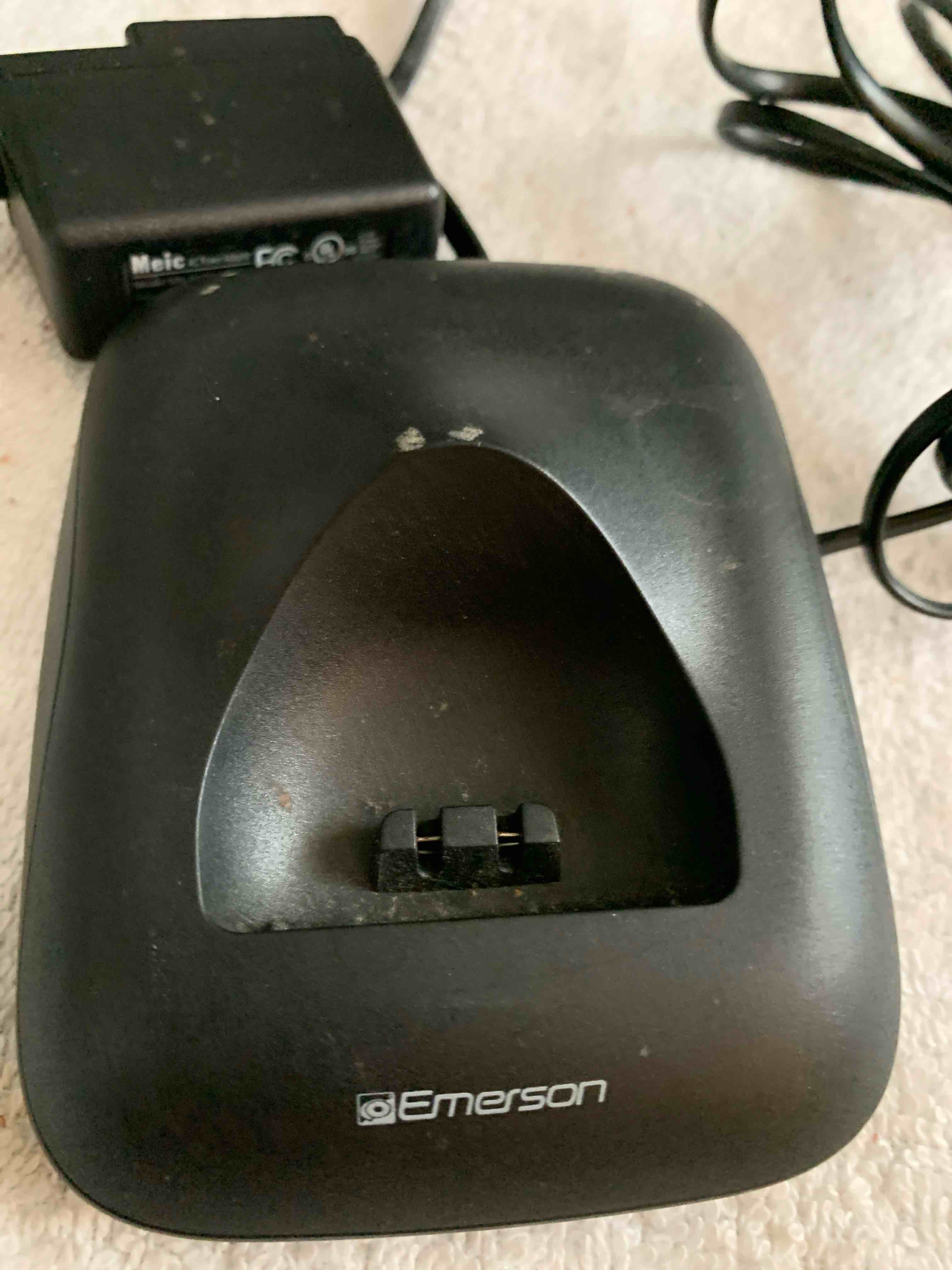 Condition photo showing Good Condition for Charging Base for an Emerson EM7000 Telephone 