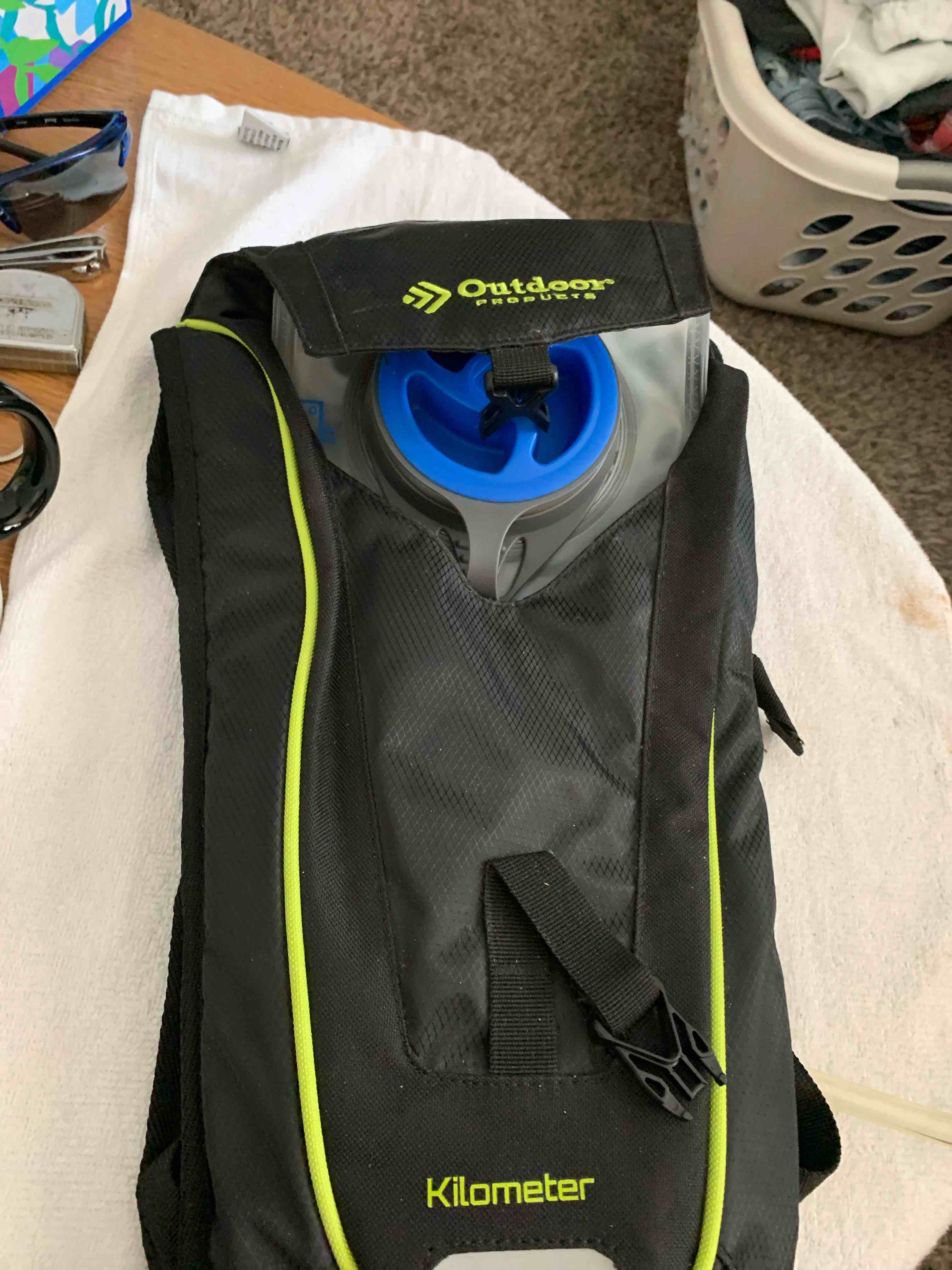 Condition photo showing Good Condition for Outdoor Products Kilometer, Water Backpack