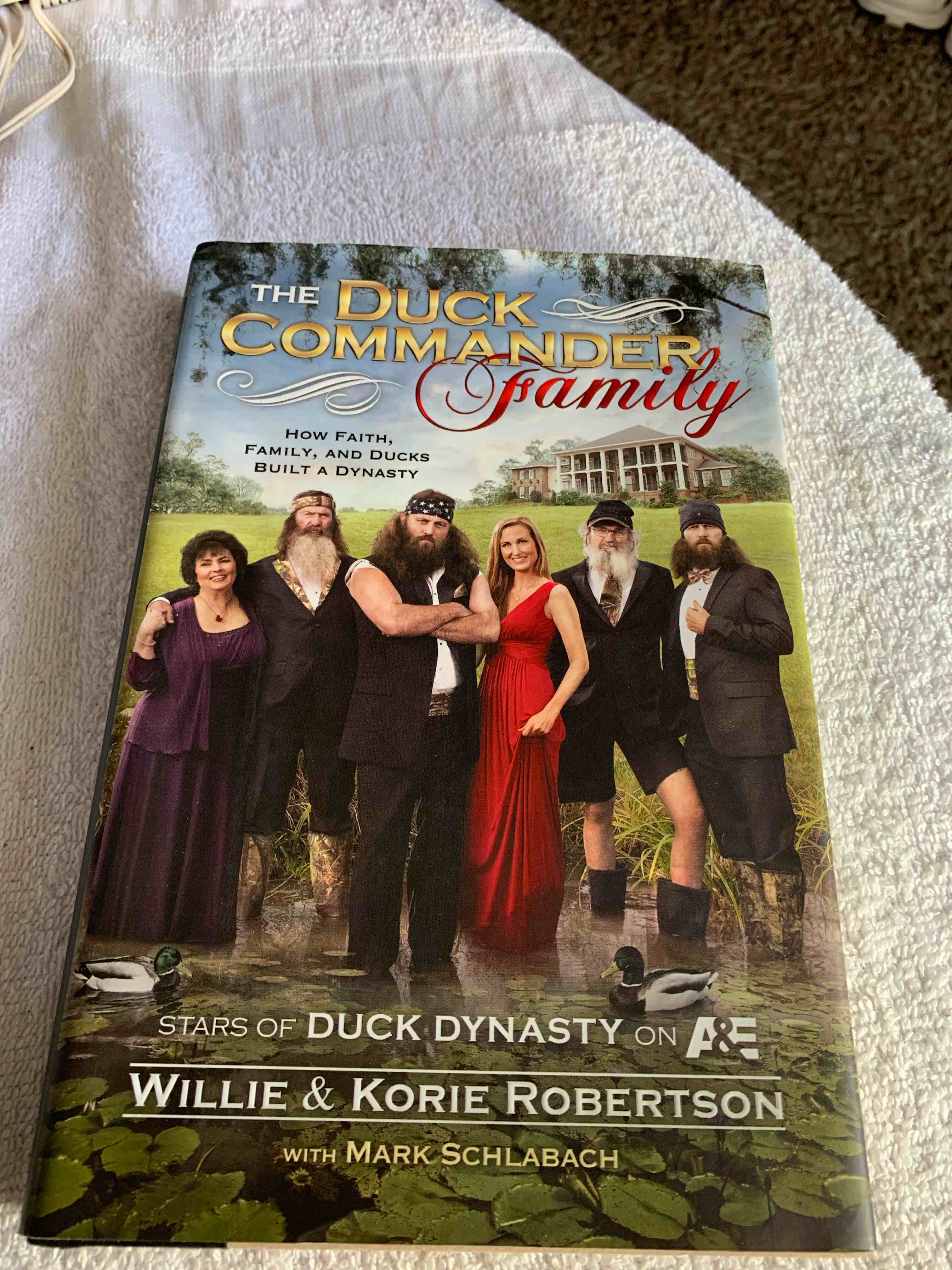 Condition photo showing New/Like New for The Duck Commander Family, Hard Cover Book 