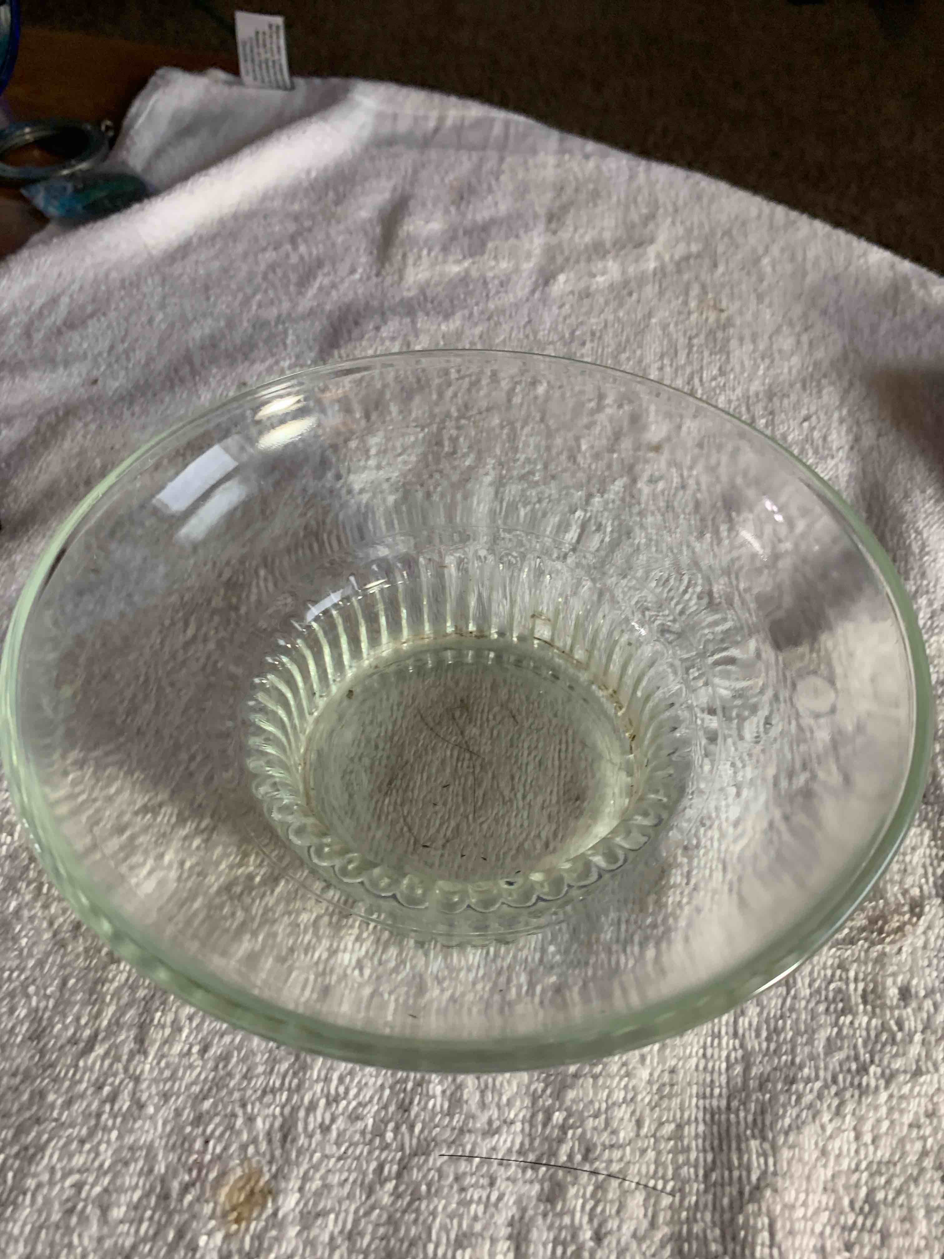 Vintage Glass Dish