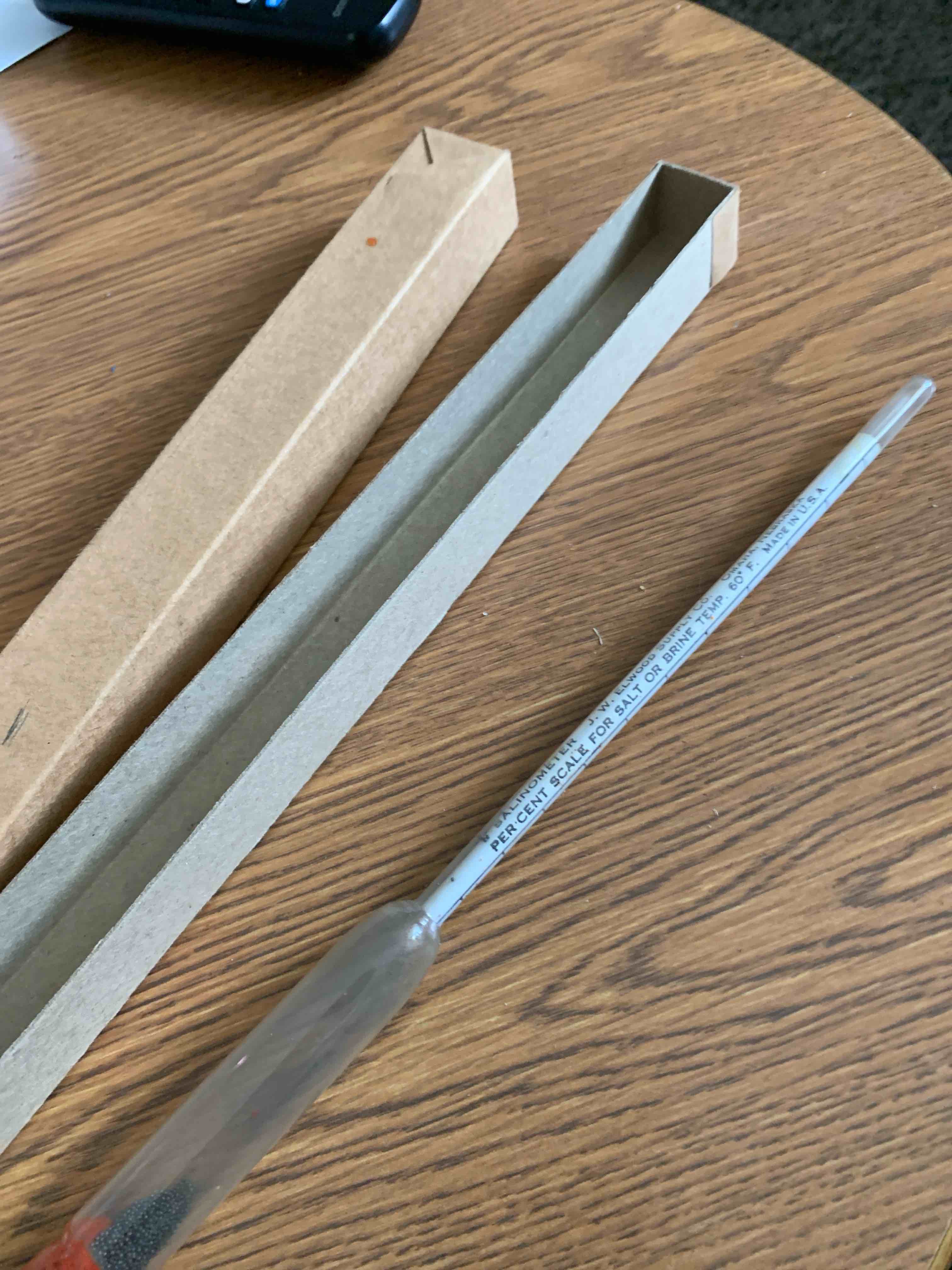 Vintage Salinometer, Salt Scale 