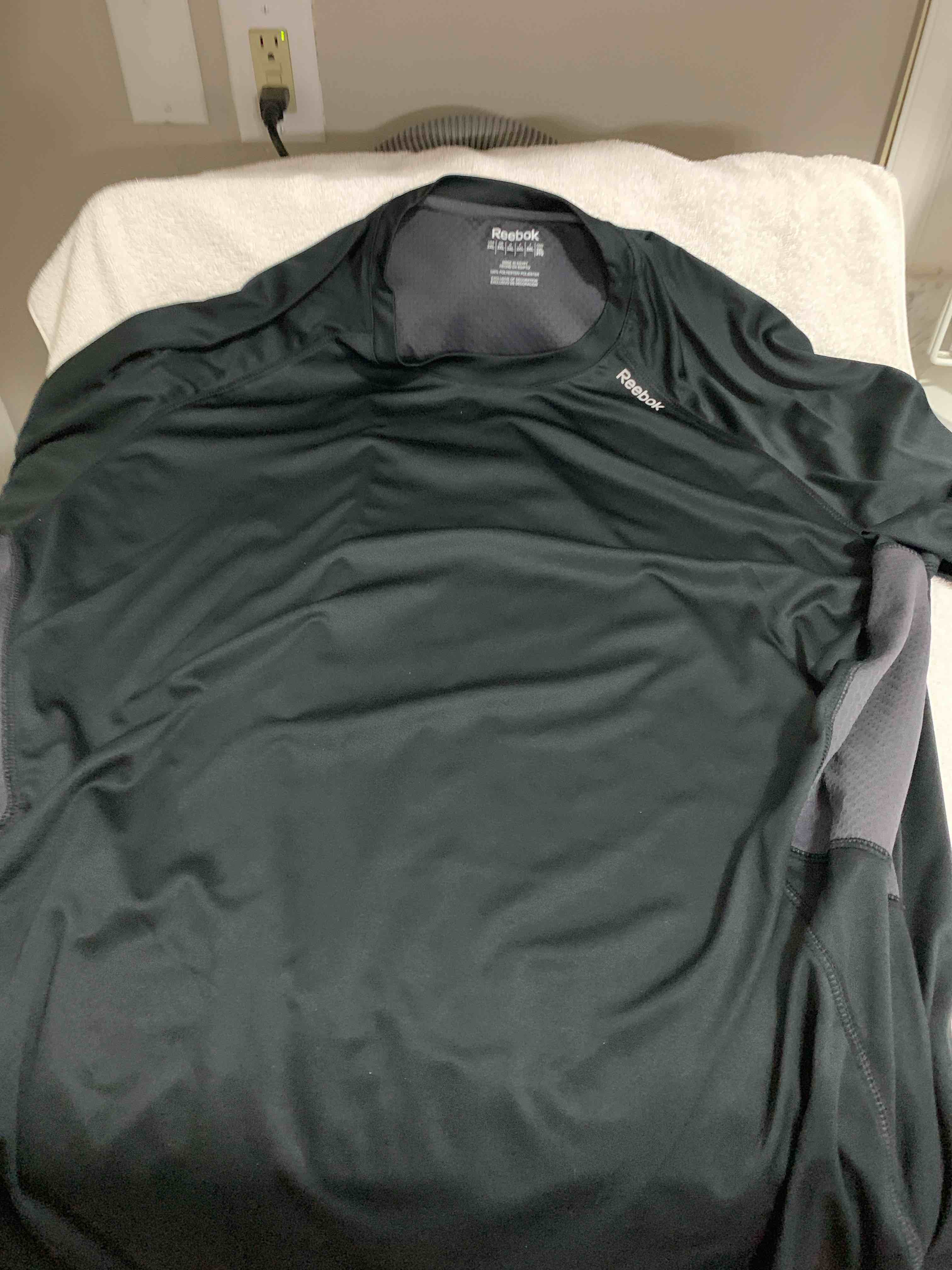Black ReebokShirt, 3XL