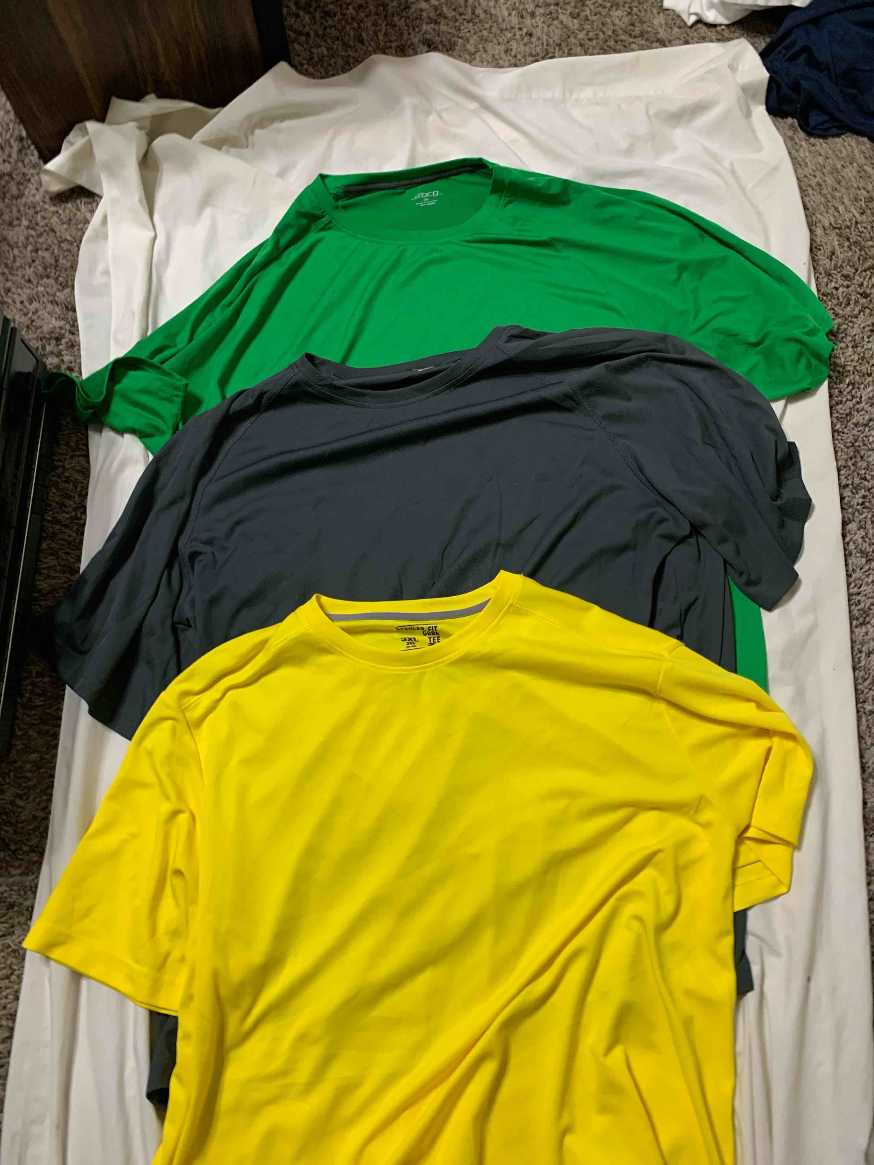 Lot of 3- Colorful Tee Shirts, 3XL