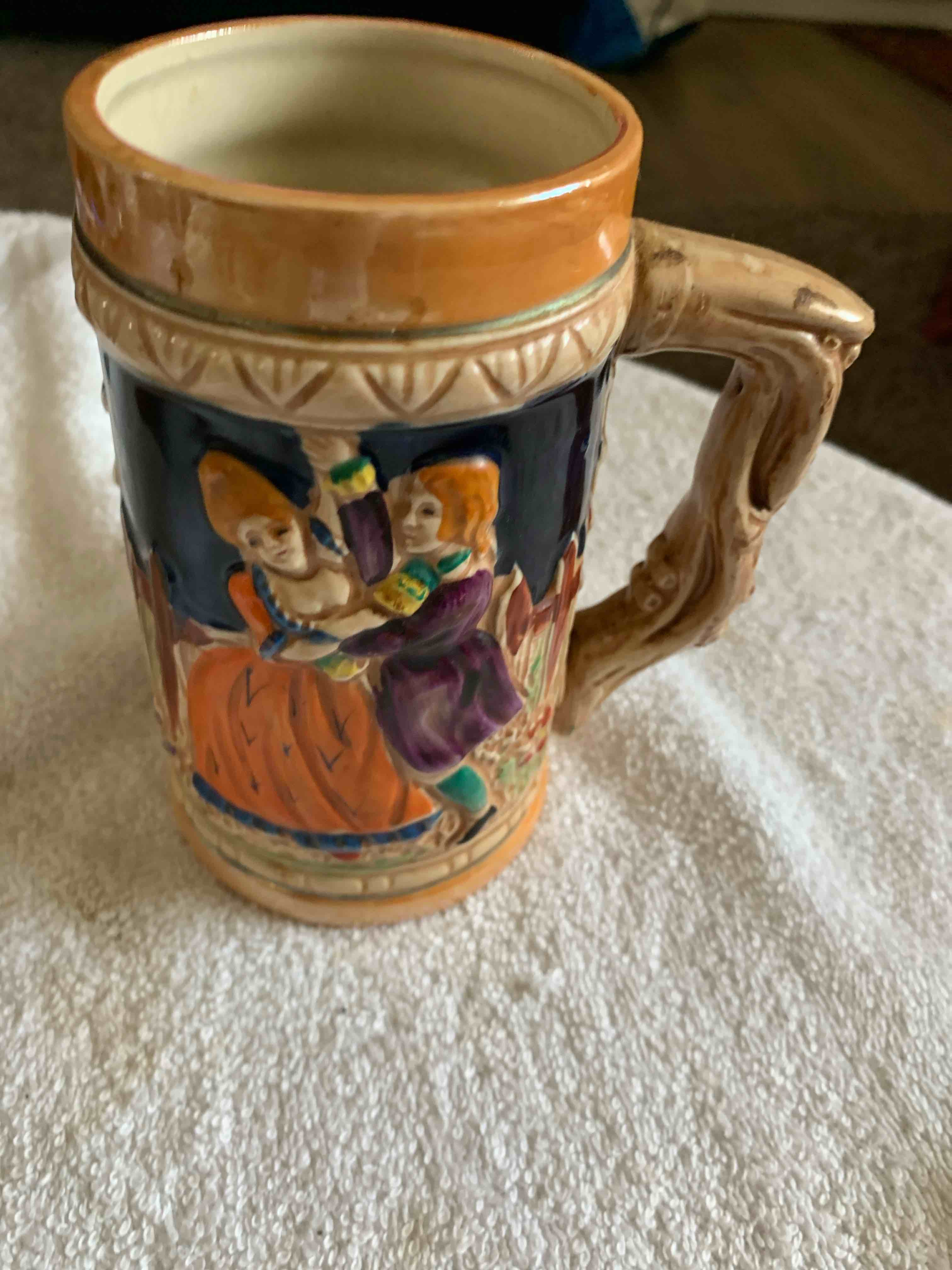 Vintage Ceramic Beer Stein