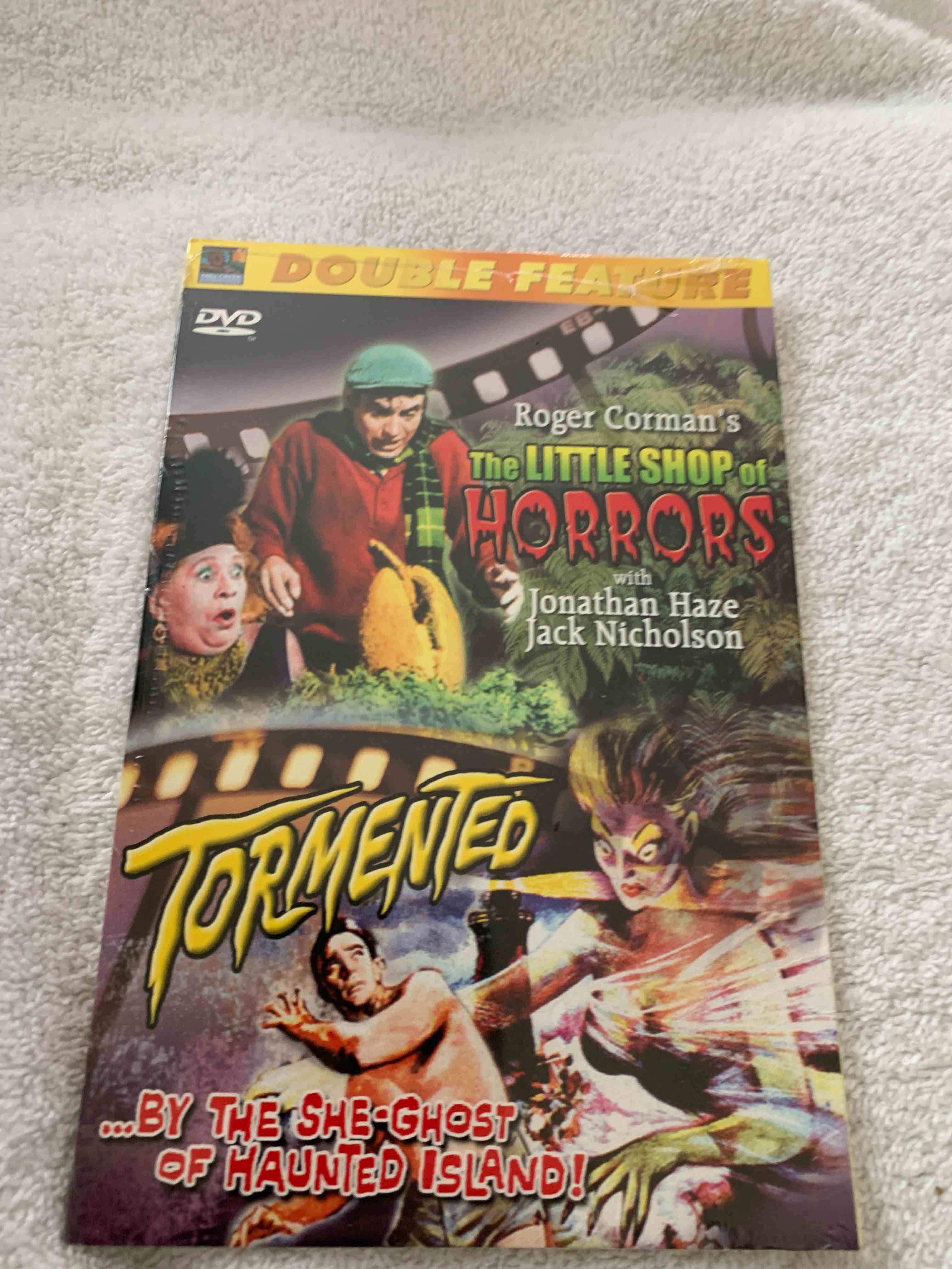 Double Feature DVD, The Little Shop of Horrors and Tormented 