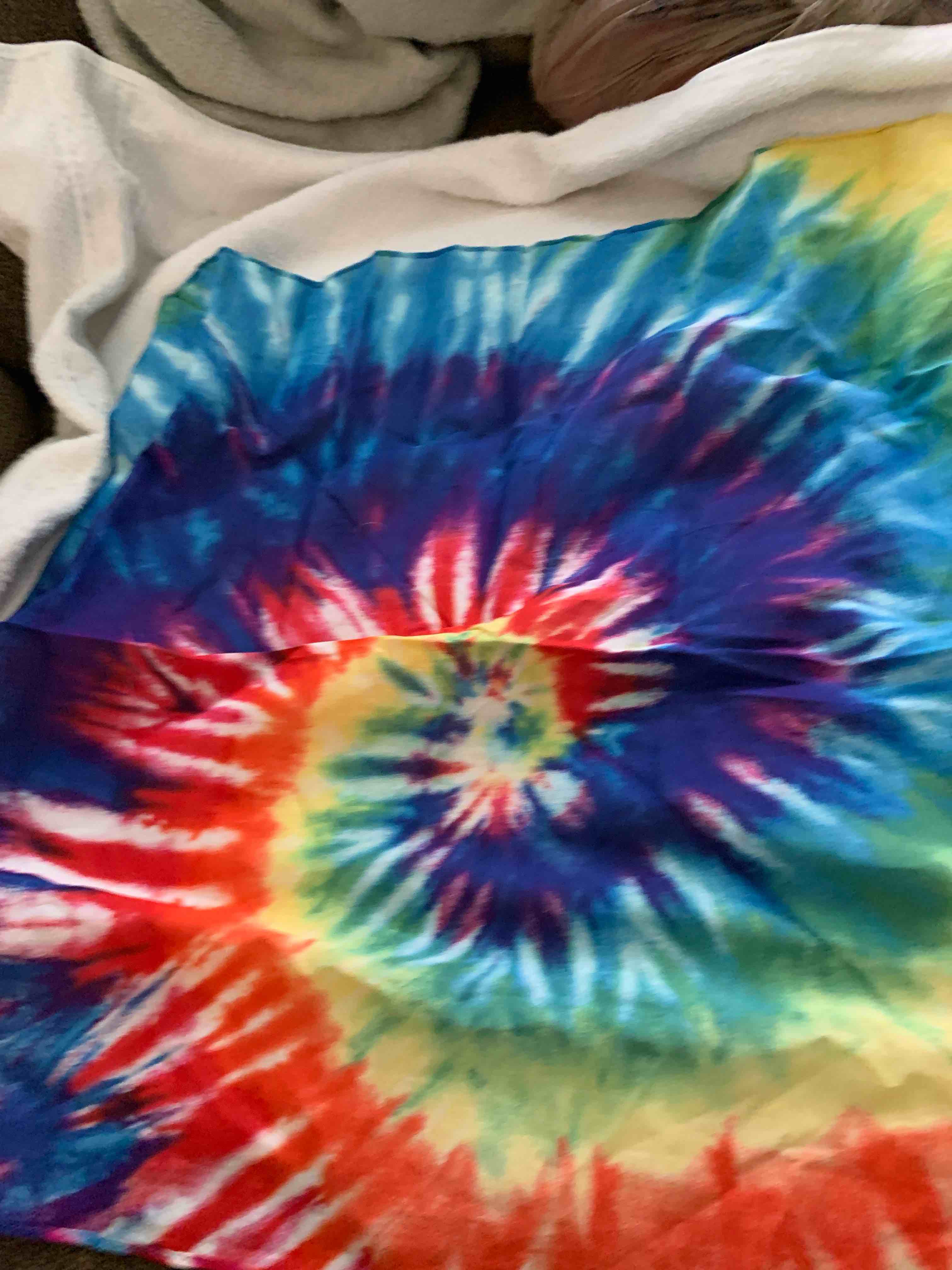 Tie Dyed Bandanna, 21” X 21”