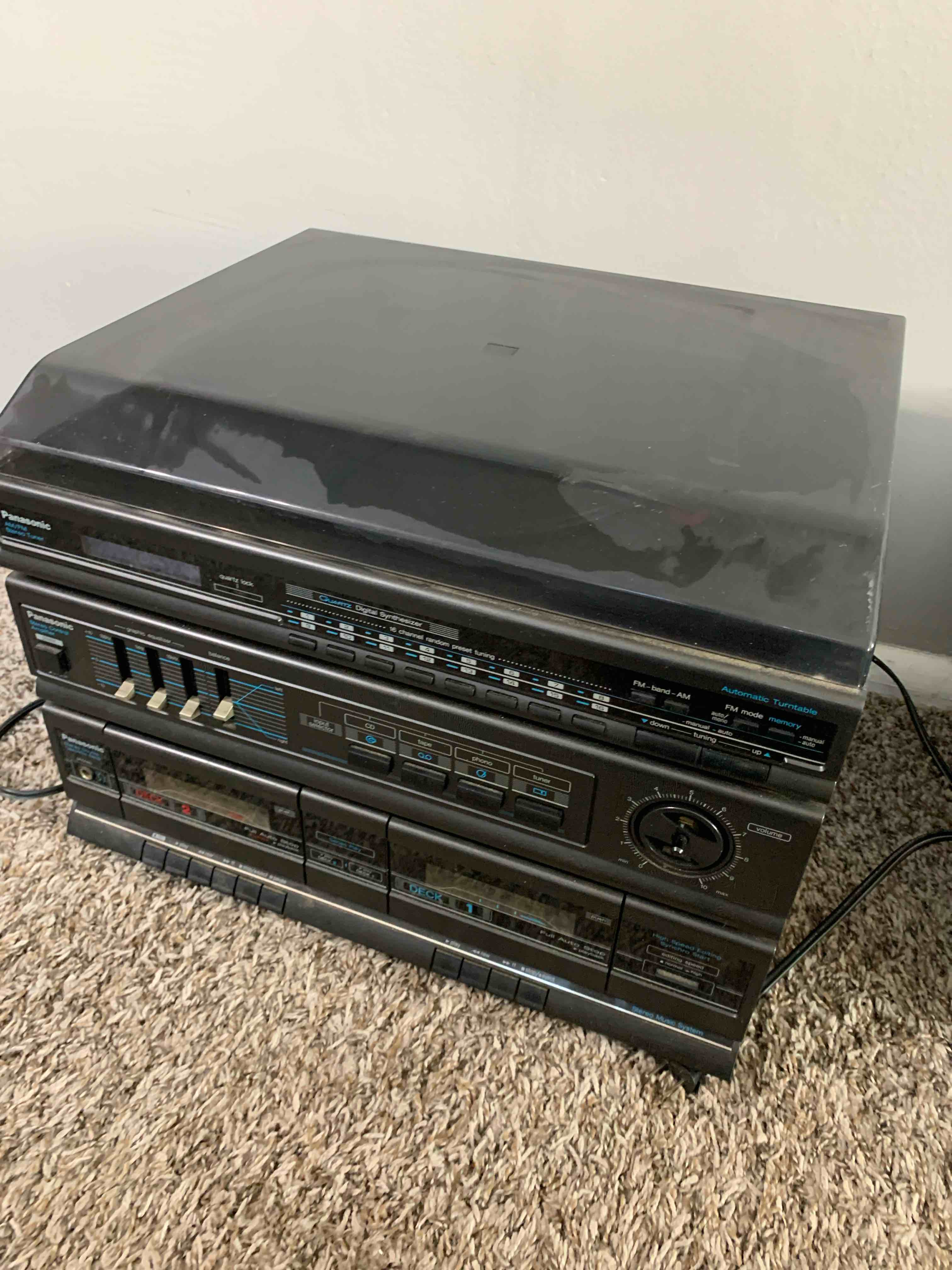 Panasonic Stereo System 
