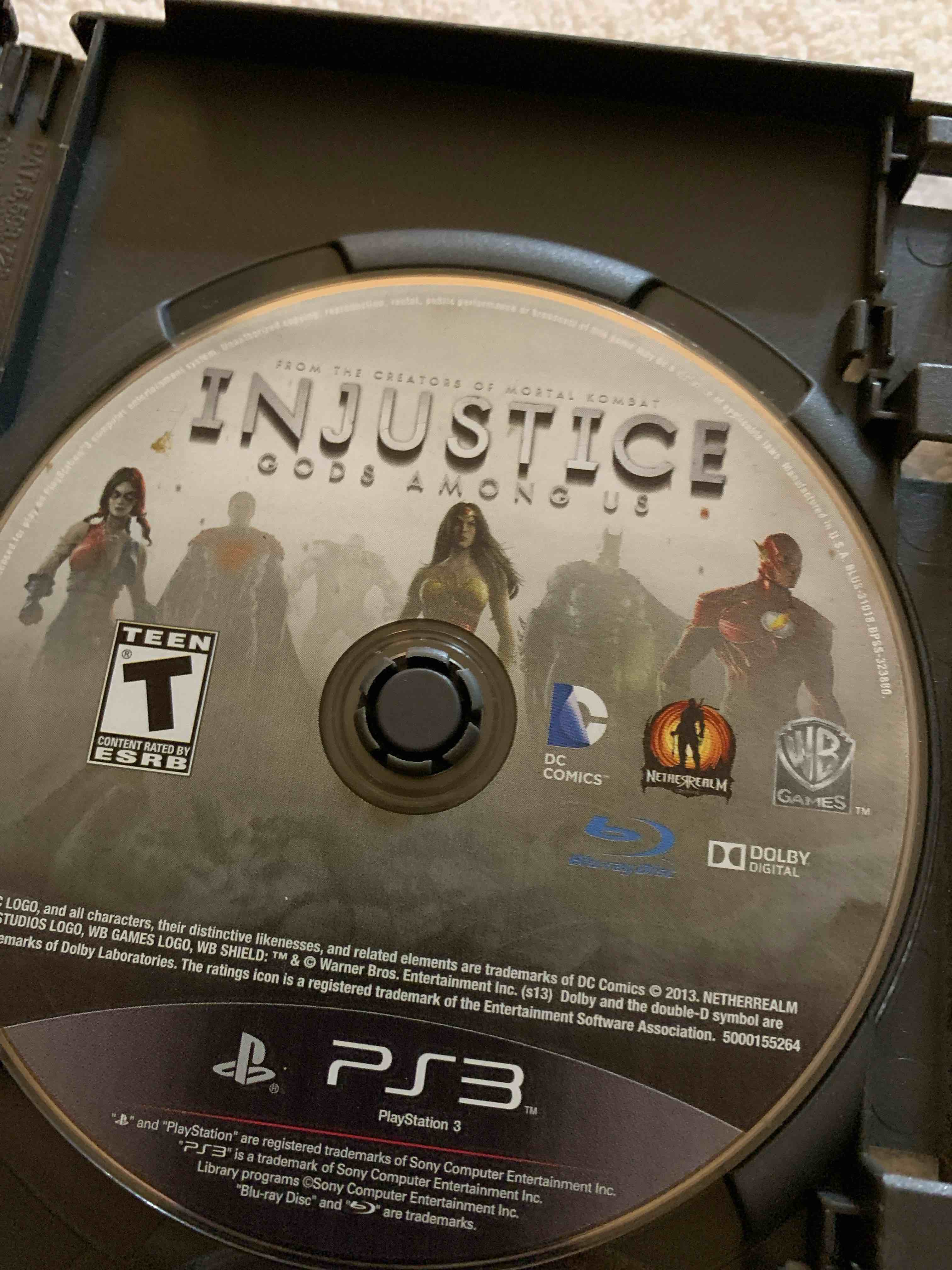 Injustice, Gods Among Us, PS3 Game 