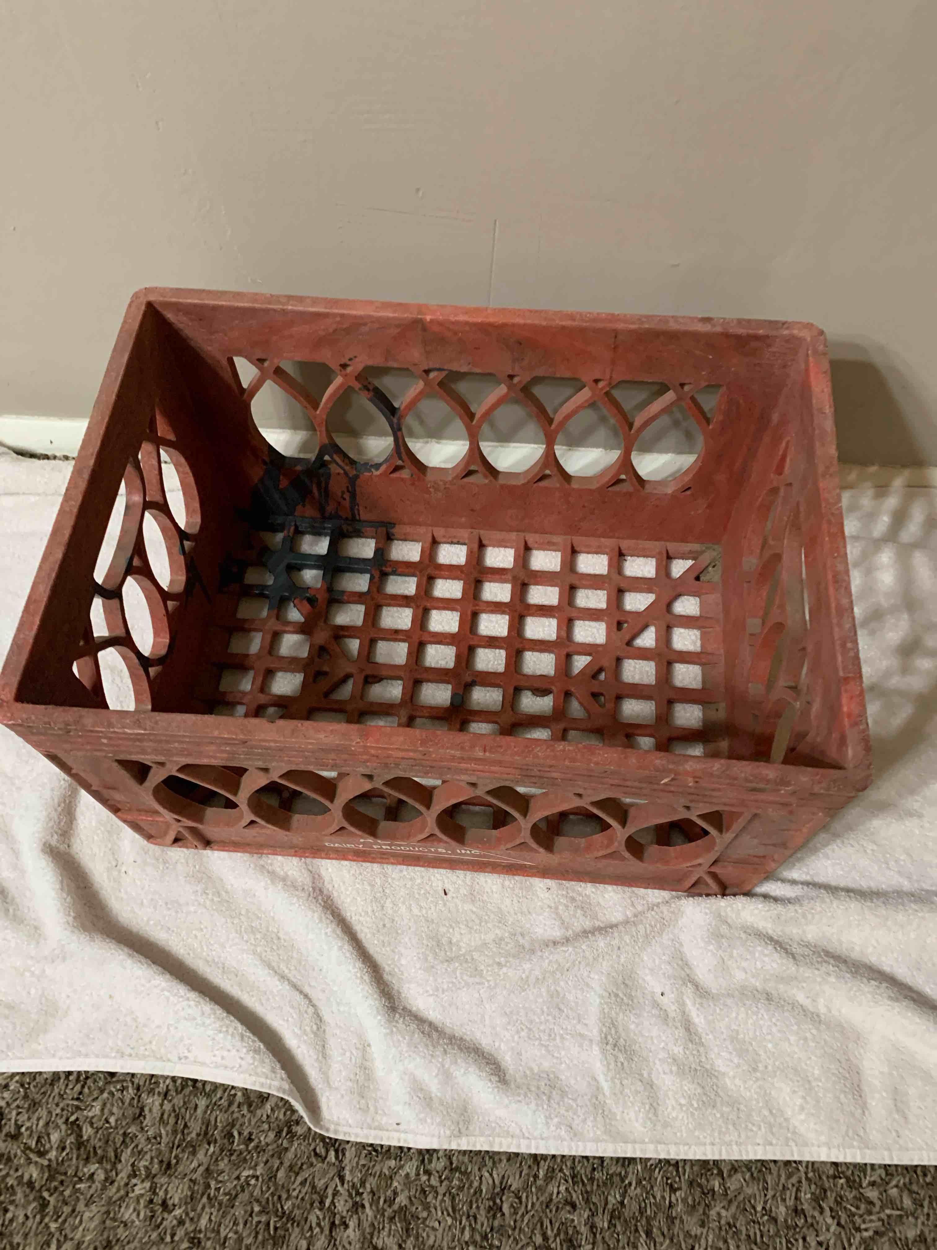 Large Size Dairy Crate