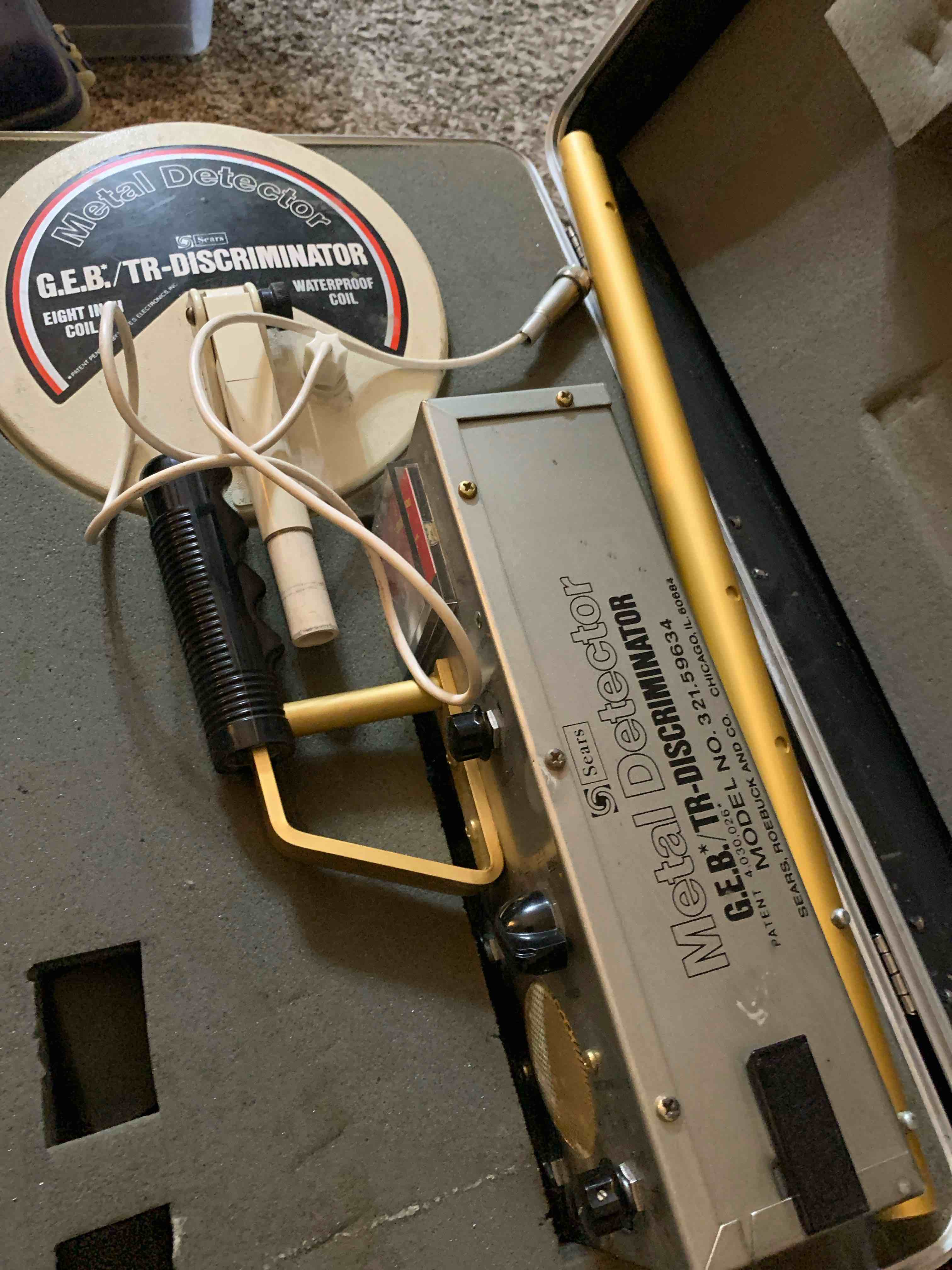 Sears Metal Detector 