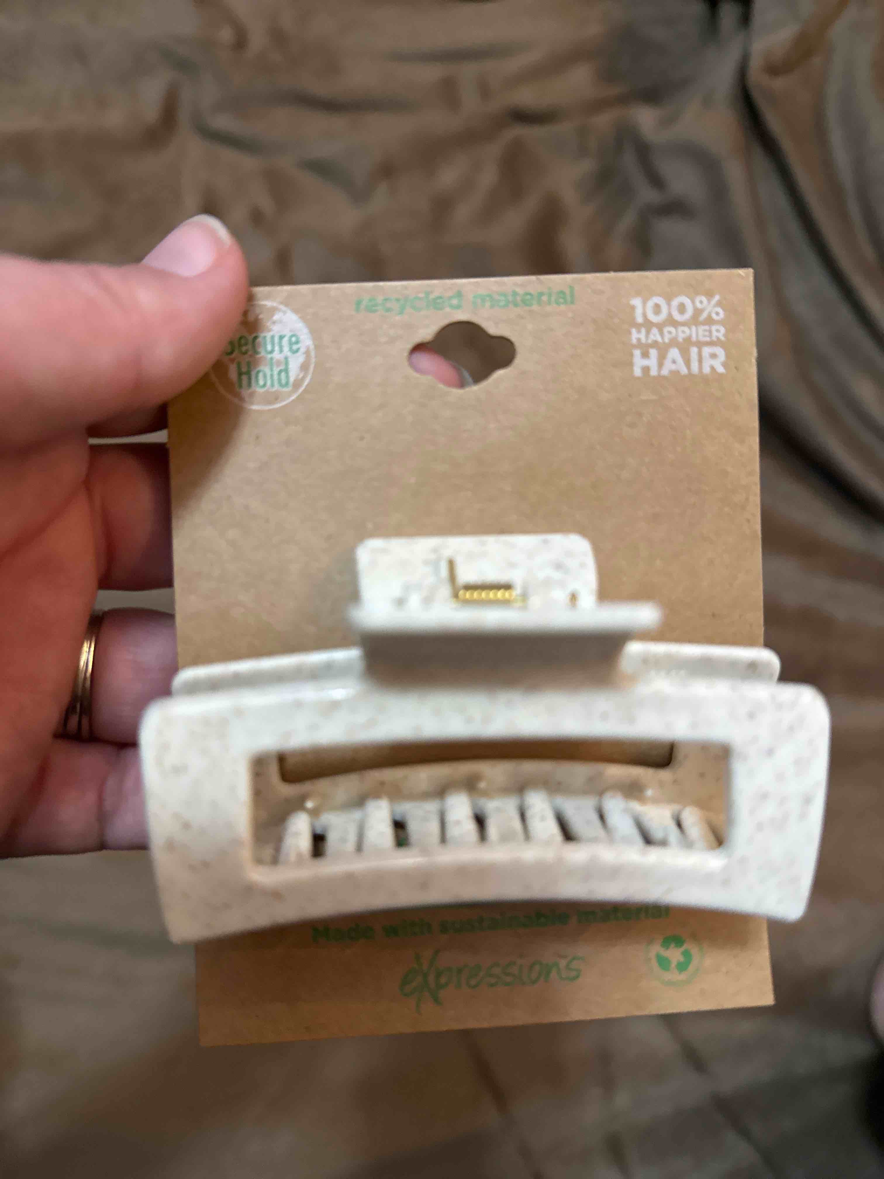 Expressions Eco Claw Clip Cream