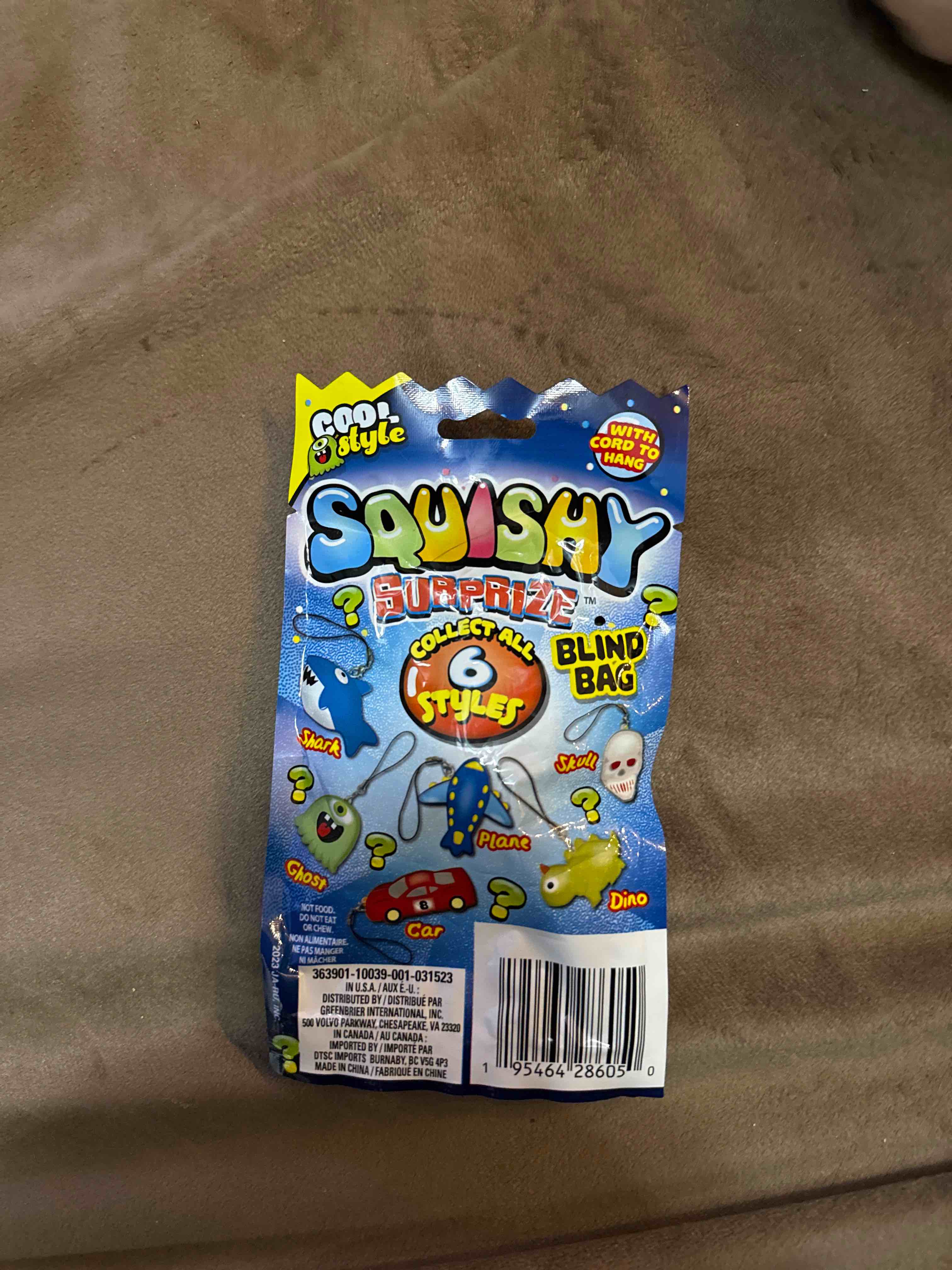 Condition photo showing New/Like New for Surprise Squishy Blue Bag 