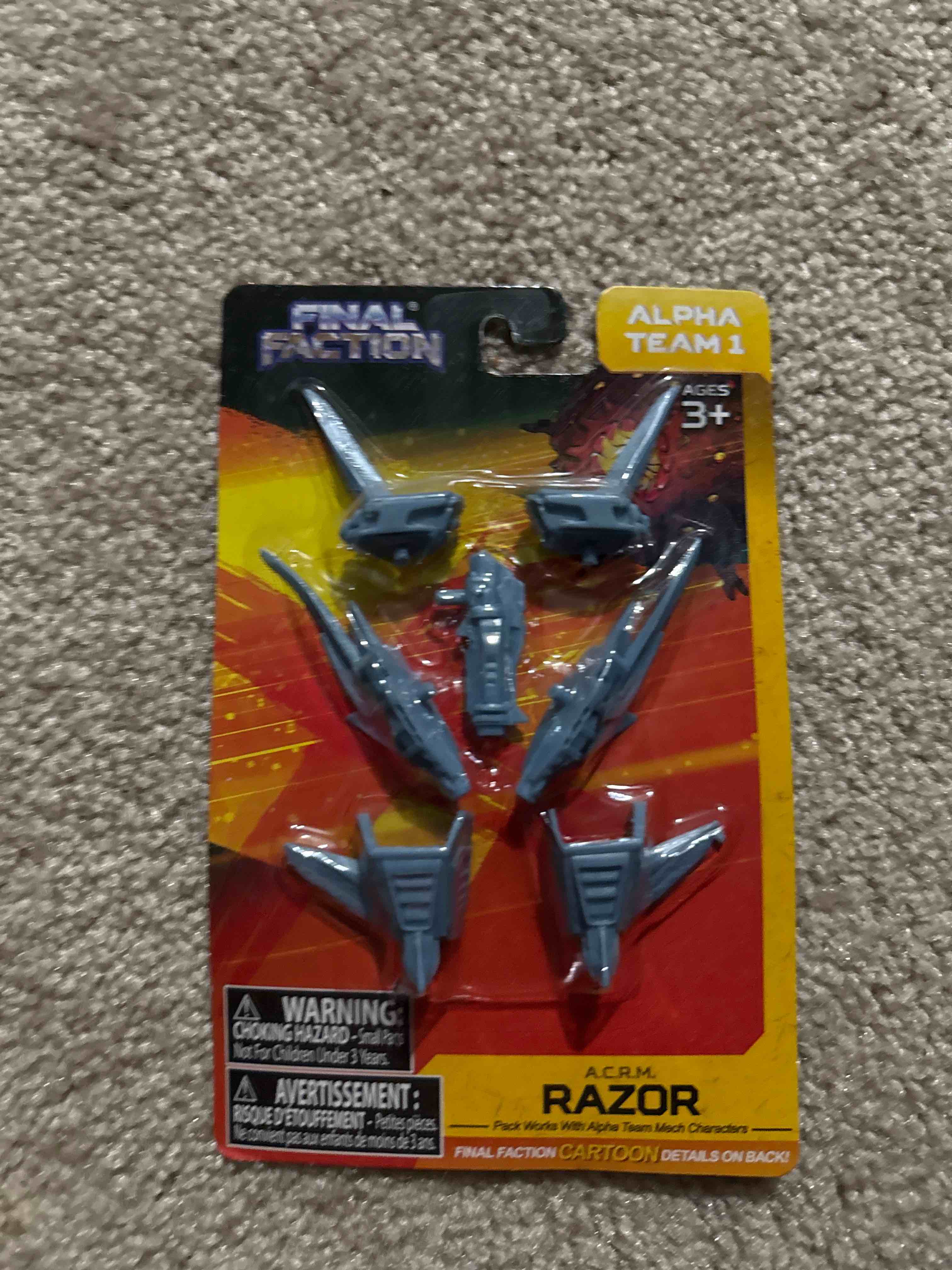 Final Faction Razor kids toys