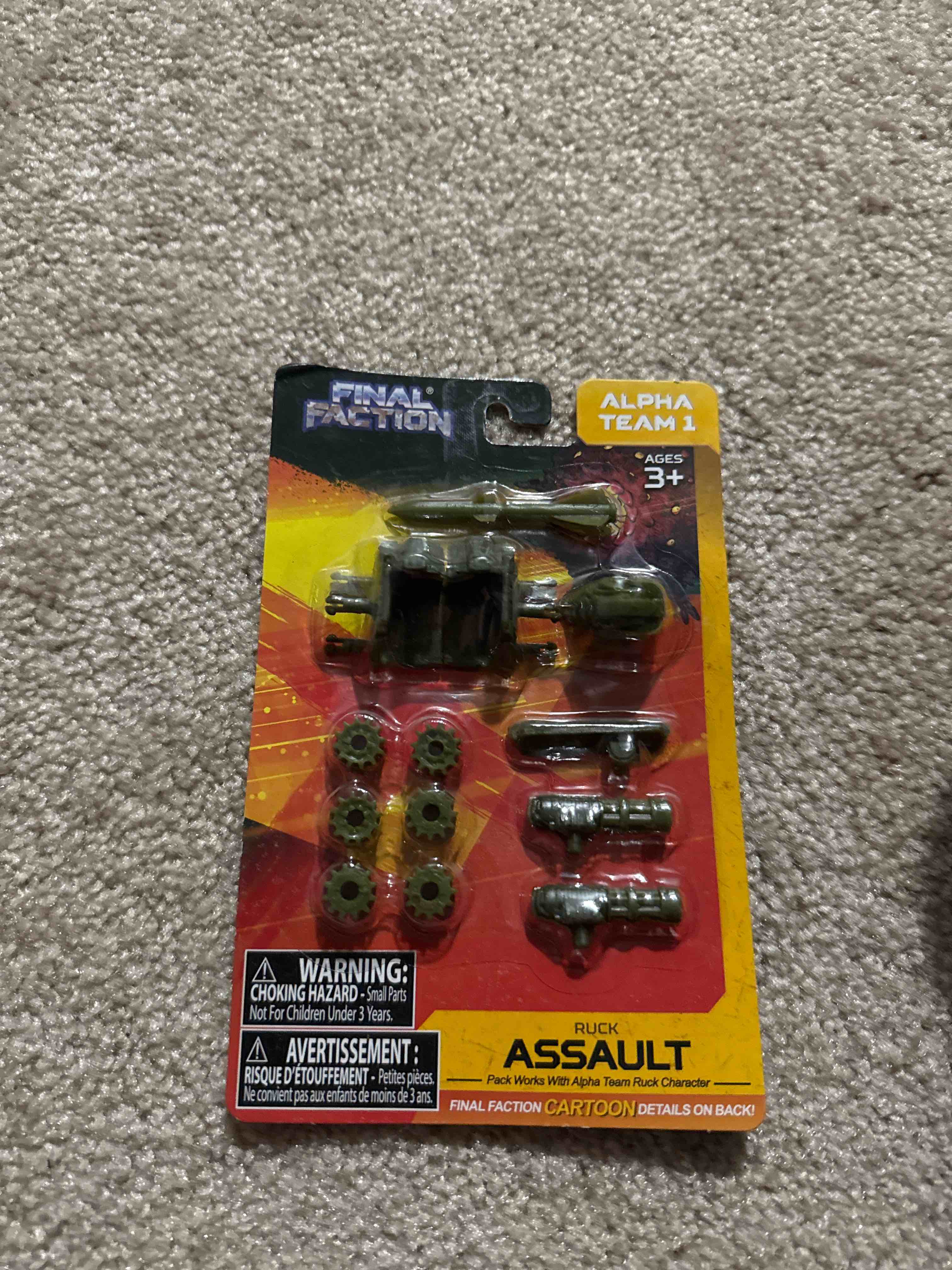 Final Faction assault kids toys